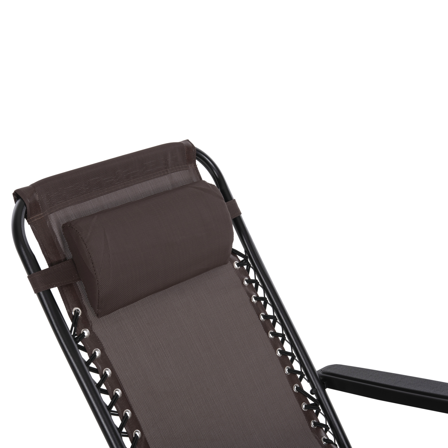 ΠΟΛΥΘΡΟΝΑ RELAX COMPANION HM5095.13 ΚΑΦΕ TEXTILENE-ΜΑΥΡΟ ΜΕΤΑΛΛΟ 67x145x110Υεκ. 8