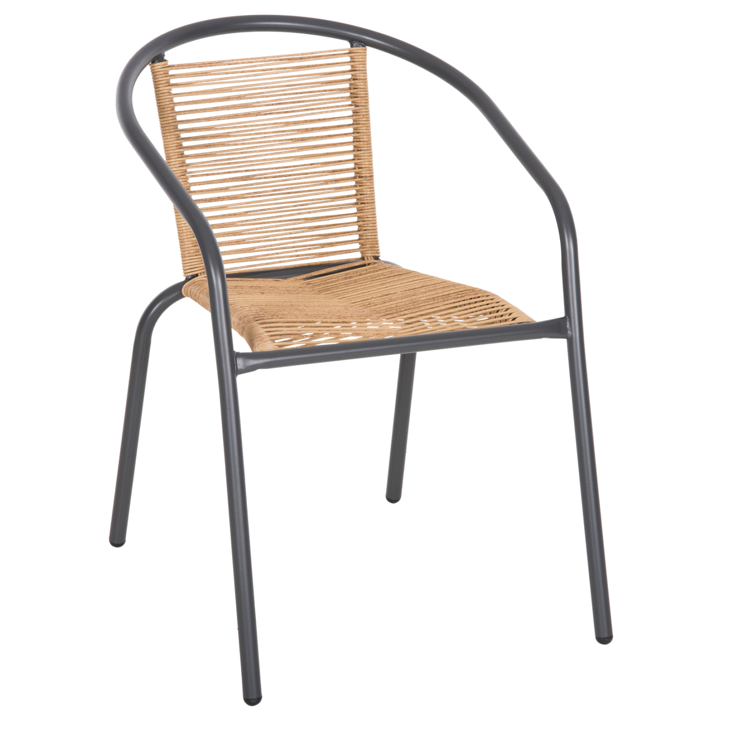 ΠΟΛΥΘΡΟΝΑ SWIFTER HM5969.02 ΜΕΤΑΛΛΟ ΓΚΡΙ-ΣΥΝΘ. RATTAN ΣΕ ΦΥΣΙΚΟ 54x61x75Υεκ. 1