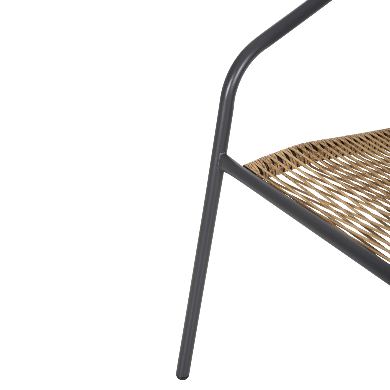 ΠΟΛΥΘΡΟΝΑ SWIFTER HM5969.02 ΜΕΤΑΛΛΟ ΓΚΡΙ-ΣΥΝΘ. RATTAN ΣΕ ΦΥΣΙΚΟ 54x61x75Υεκ. 9
