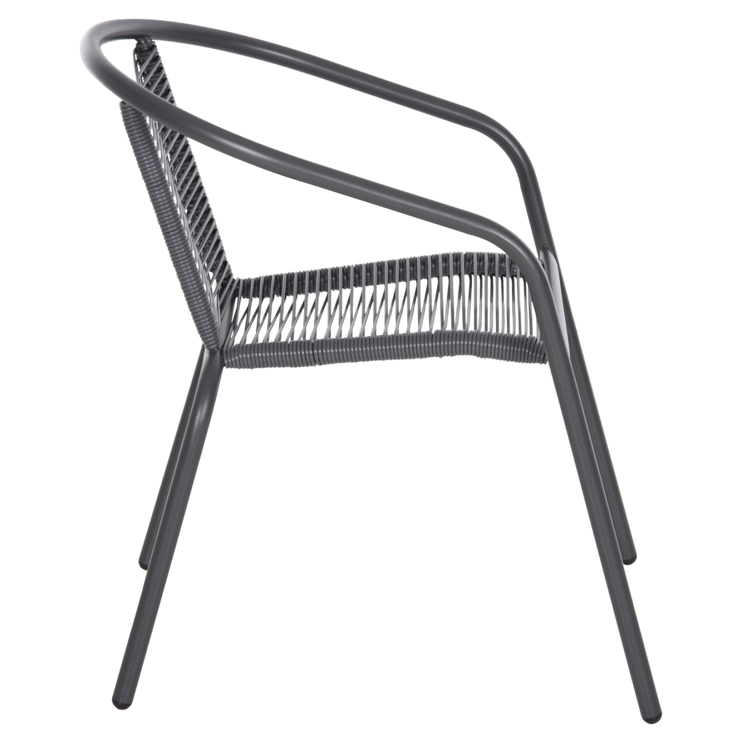 ΠΟΛΥΘΡΟΝΑ SWIFTER HM5969.01 ΜΕΤΑΛΛΟ ΓΚΡΙ-ΣΥΝΘ. RATTAN ΓΚΡΙ 54x61x75Υεκ. 4