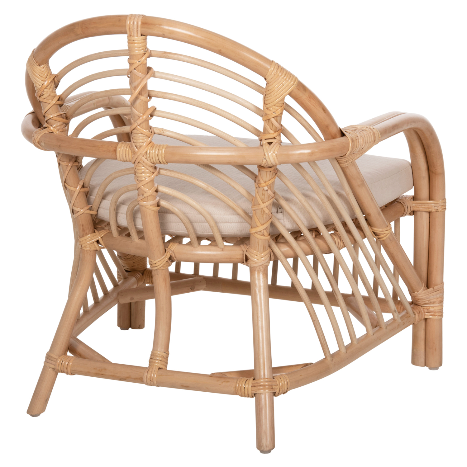 ΠΟΛΥΘΡΟΝΑ FEMUR HM9837 RATTAN ΣΕ ΦΥΣΙΚΟ- ΛΕΥΚΟ ΜΑΞΙΛΑΡΙ 72x66x75Υεκ. 5