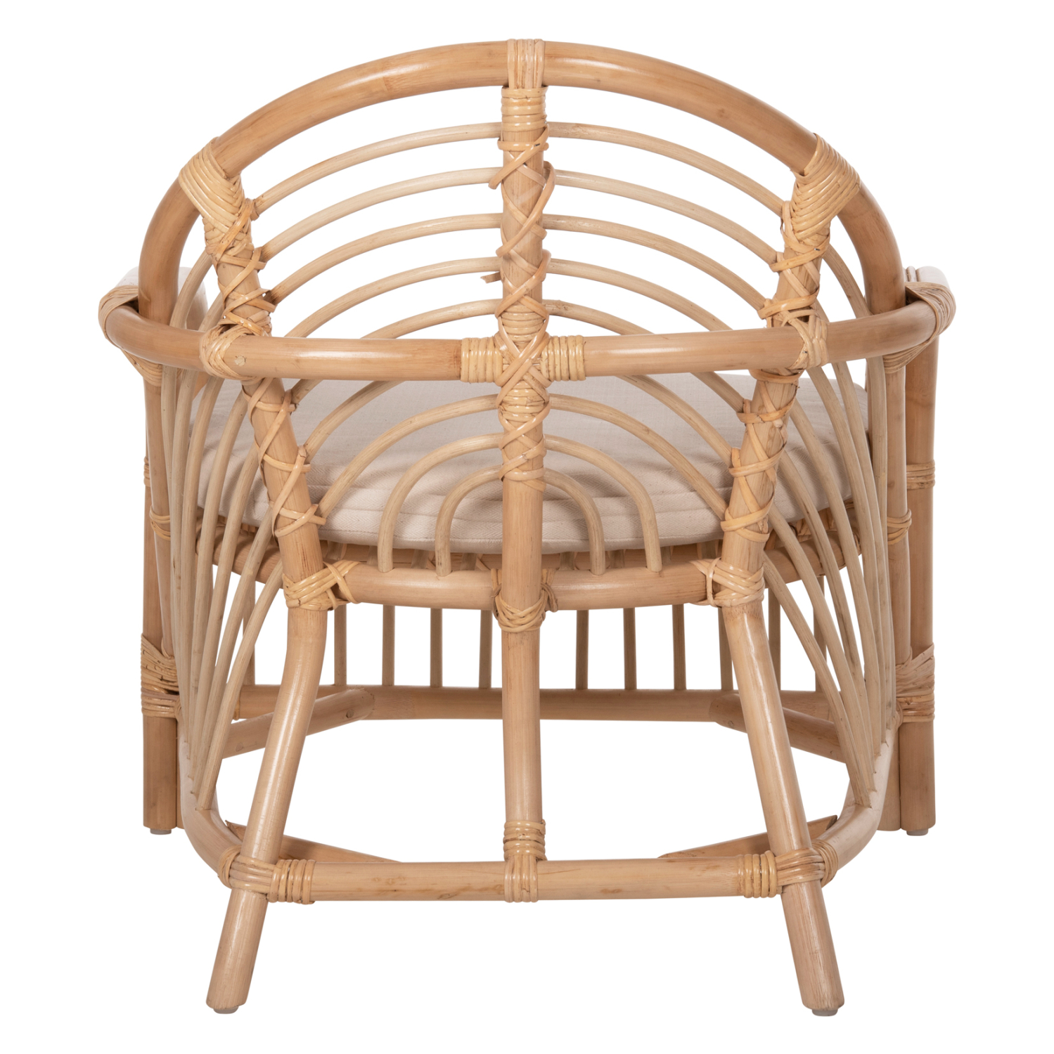 ΠΟΛΥΘΡΟΝΑ FEMUR HM9837 RATTAN ΣΕ ΦΥΣΙΚΟ- ΛΕΥΚΟ ΜΑΞΙΛΑΡΙ 72x66x75Υεκ. 6