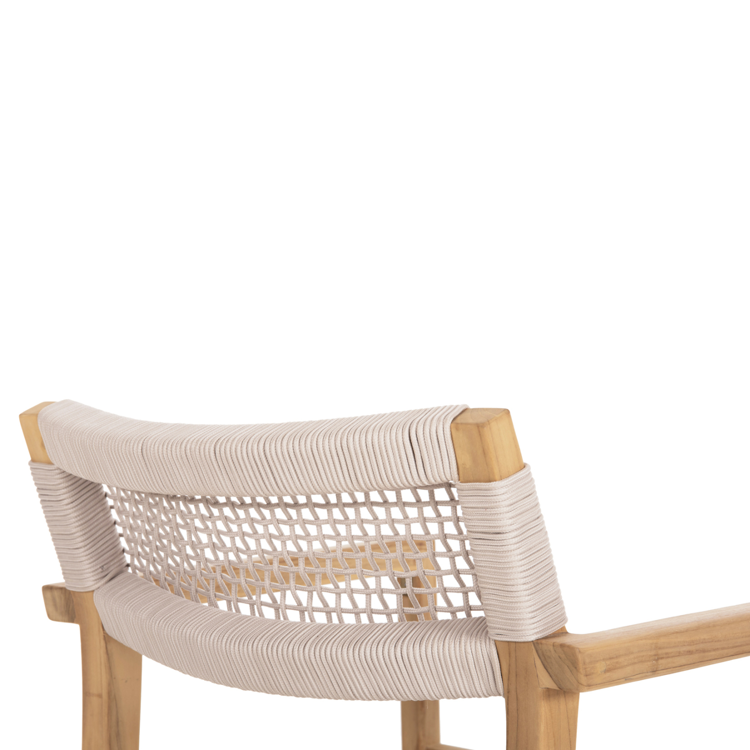 ΠΟΛΥΘΡΟΝΑ CHARLOTTE HM9637.07 ΞΥΛΟ TEAK &amp; ΜΠΕΖ ΣΧΟΙΝΙ--B'ΔΙΑΛΟΓΗΣ 58x61x81Yεκ. 9