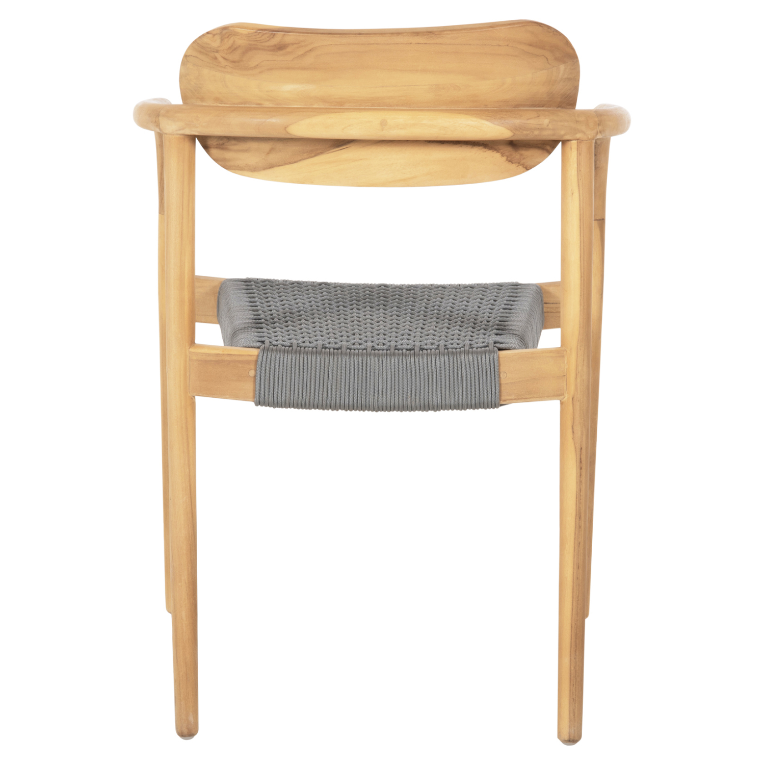 ΠΟΛΥΘΡΟΝΑ OSLO HM9636.08 ΞΥΛΟ TEAK ΦΥΣΙΚΟ &amp; ΓΚΡΙ ΣΧΟΙΝΙ 55x54x80Yεκ. 6