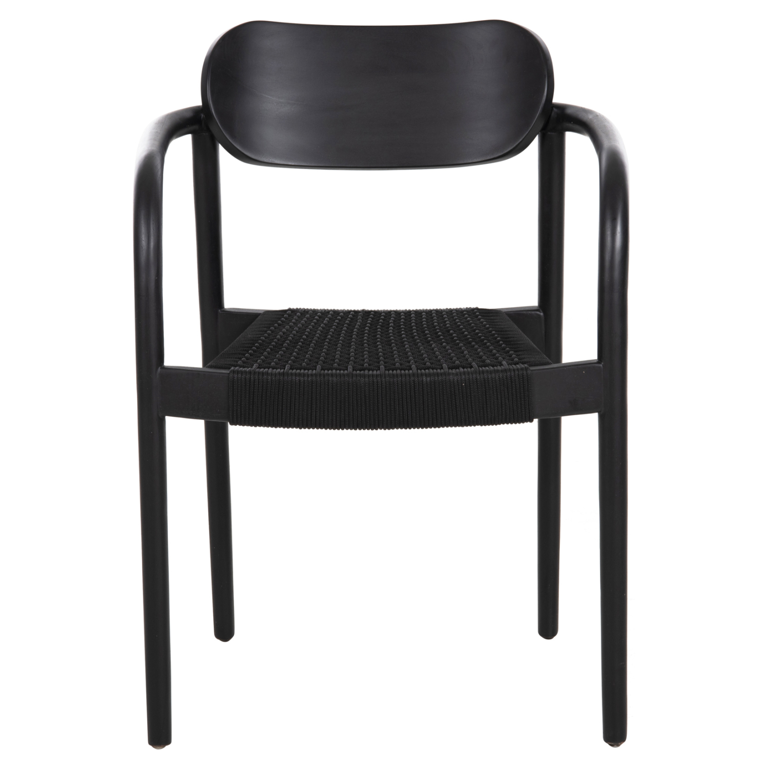 ΠΟΛΥΘΡΟΝΑ OSLO HM9636.12 ΞΥΛΟ TEAK ΜΑΥΡΟ &amp; ΜΑΥΡΟ ΣΧΟΙΝΙ 55x54x80Yεκ. 3