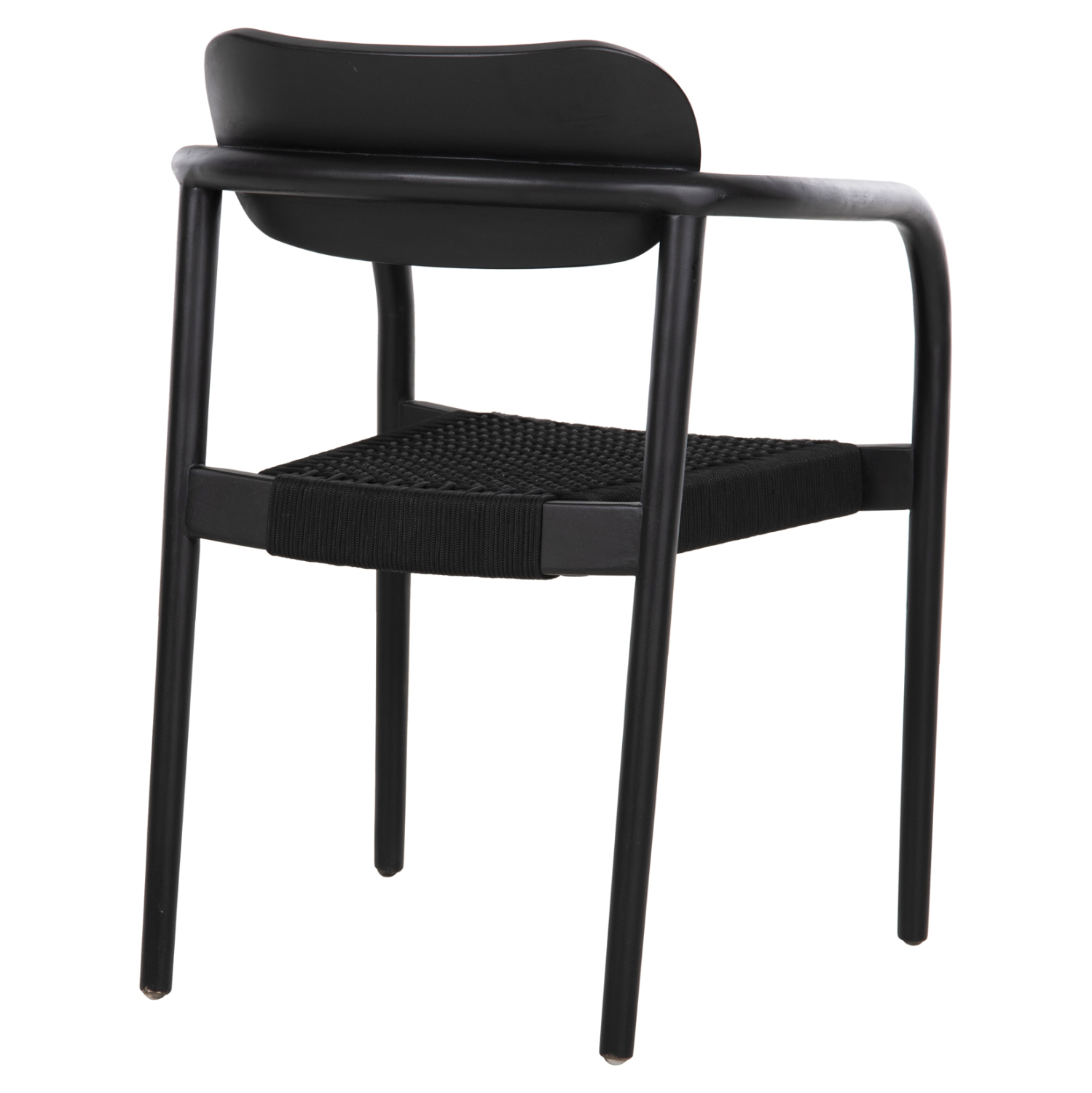 ΠΟΛΥΘΡΟΝΑ OSLO HM9636.12 ΞΥΛΟ TEAK ΜΑΥΡΟ &amp; ΜΑΥΡΟ ΣΧΟΙΝΙ 55x54x80Yεκ. 5