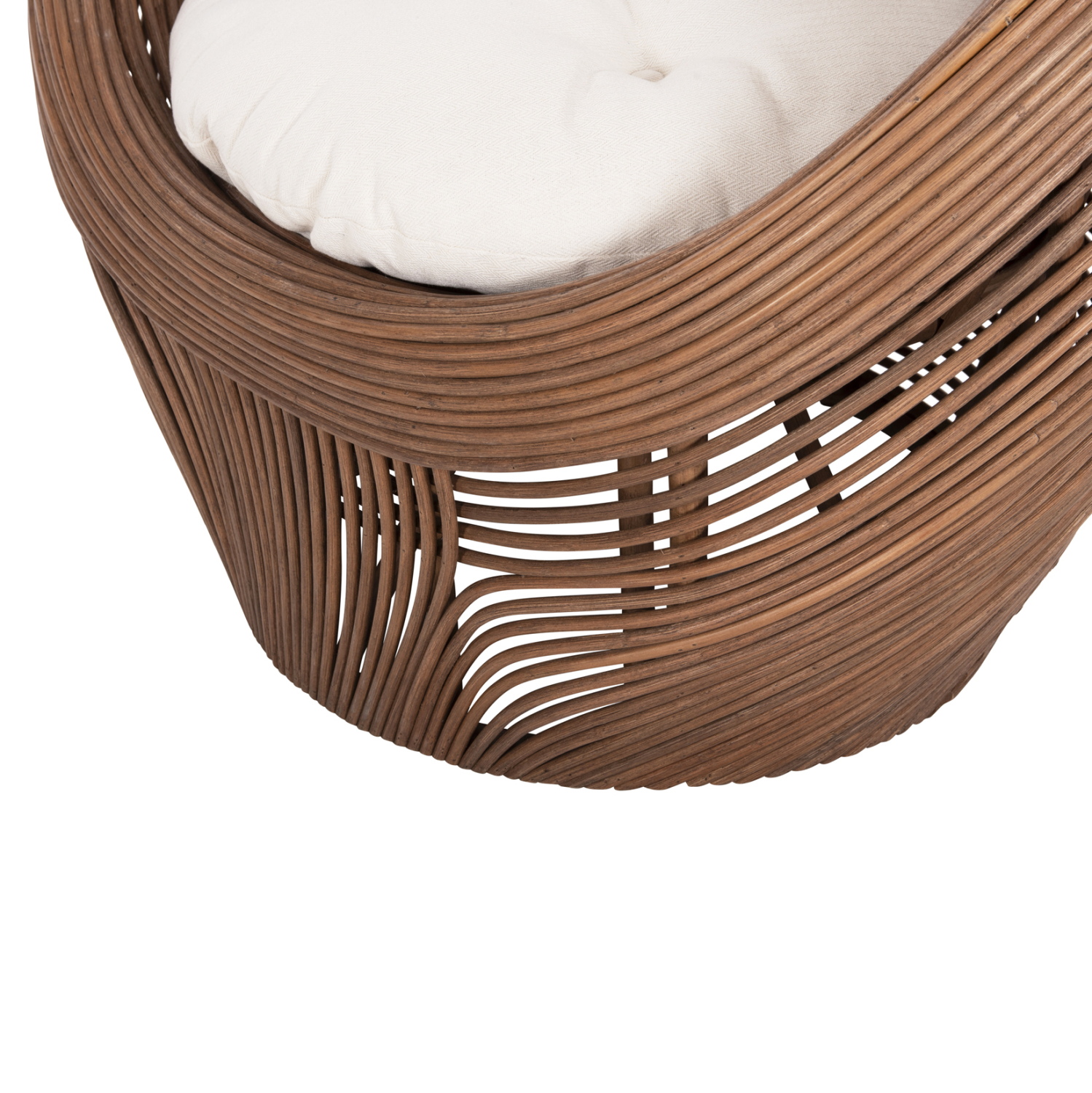 ΠΟΛΥΘΡΟΝΑ CIRCE HM9883 RATTAN ΚΑΦΕ-ΜΑΞΙΛΑΡΙΑ ΕΚΡΟΥ 100x74x112,5Υεκ. 10