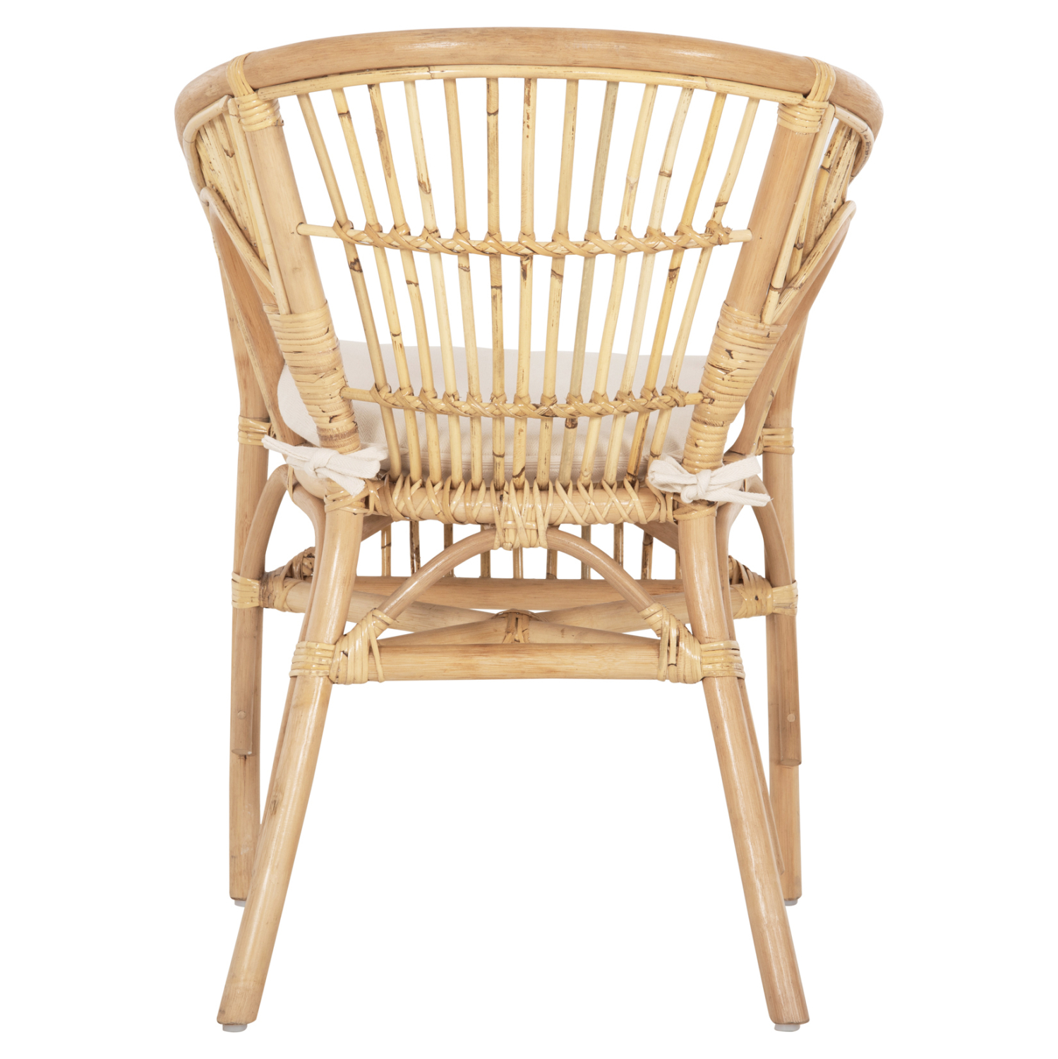 ΠΟΛΥΘΡΟΝΑ DAMPAR HM9929.04 RATTAN ΣΕ ΦΥΣΙΚΟ-ΛΕΥΚΟ ΜΑΞΙΛΑΡΙ 59x61x80Υεκ. 6