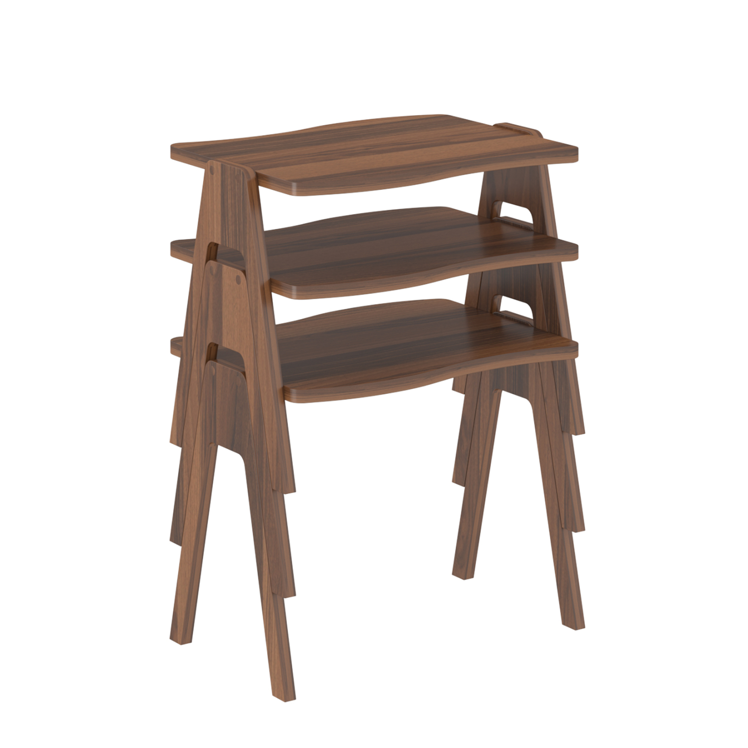 ΣΕΤ 3ΤΜΧ ΒΟΗΘ.ΤΡΑΠΕΖΑΚΙΑ ESSENT HM18175.05 ΜΕΛΑΜΙΝΗ ΣΕ ΚΑΡΥΔΙ 45x35x40Yεκ. 1