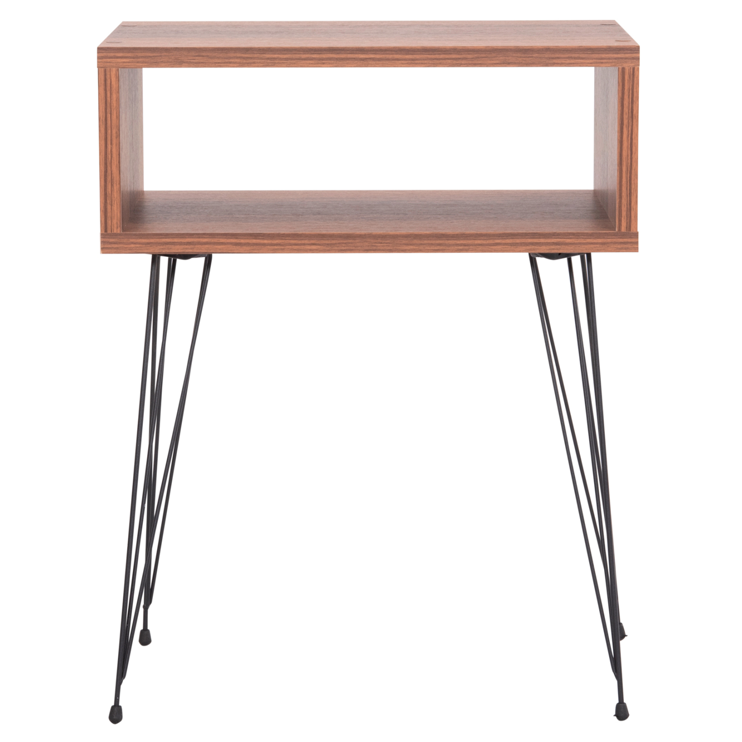 ΚΟΜΟΔΙΝΟ TODD HM18184.05 ΜΕΛΑΜΙΝΗ ΣΕ ΚΑΡΥΔΙ-ΜΕΤΑΛ.ΜΑΥΡΑ ΠΟΔΙΑ 45.5x29.5x58.5Υεκ. 3