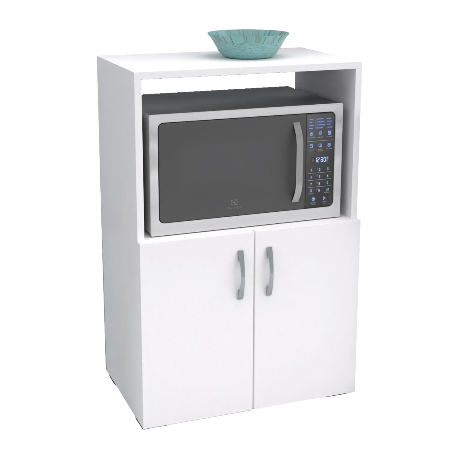 ΝΤΟΥΛΑΠΙ ΚΟΥΖΙΝΑΣ NITO HM18197.01 ΜΕΛΑΜΙΝΗ ΣΕ ΛΕΥΚΟ ΧΡΩΜΑ 60x36x92Υεκ. 1