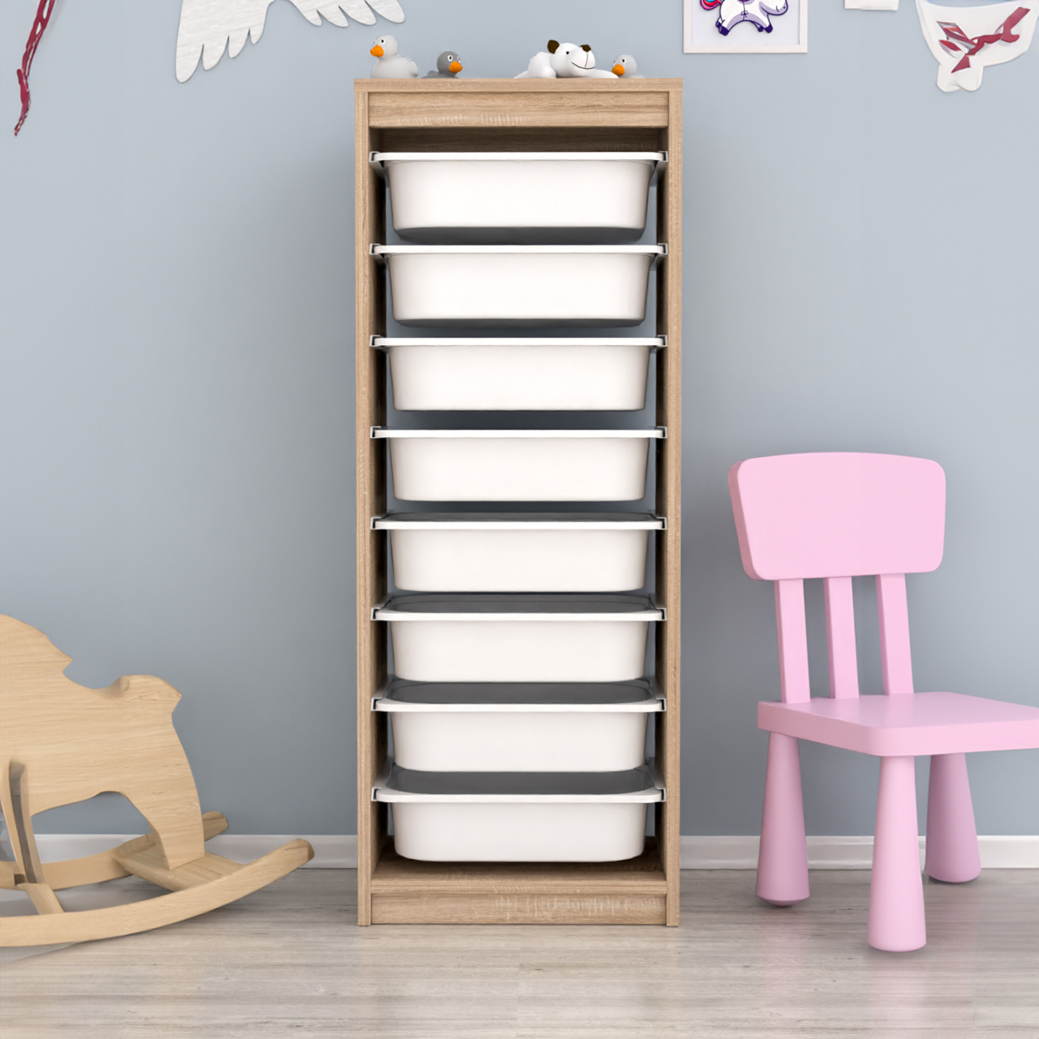 ΣΥΡΤΑΡΙΕΡΑ SANI HM18201.03 ΜΕΛΑΜΙΝΗ SONAMA-ΛΕΥΚΑ ΣΥΡΤΑΡΙΑ P.E. 45,5x29,6x118,5Υεκ 5