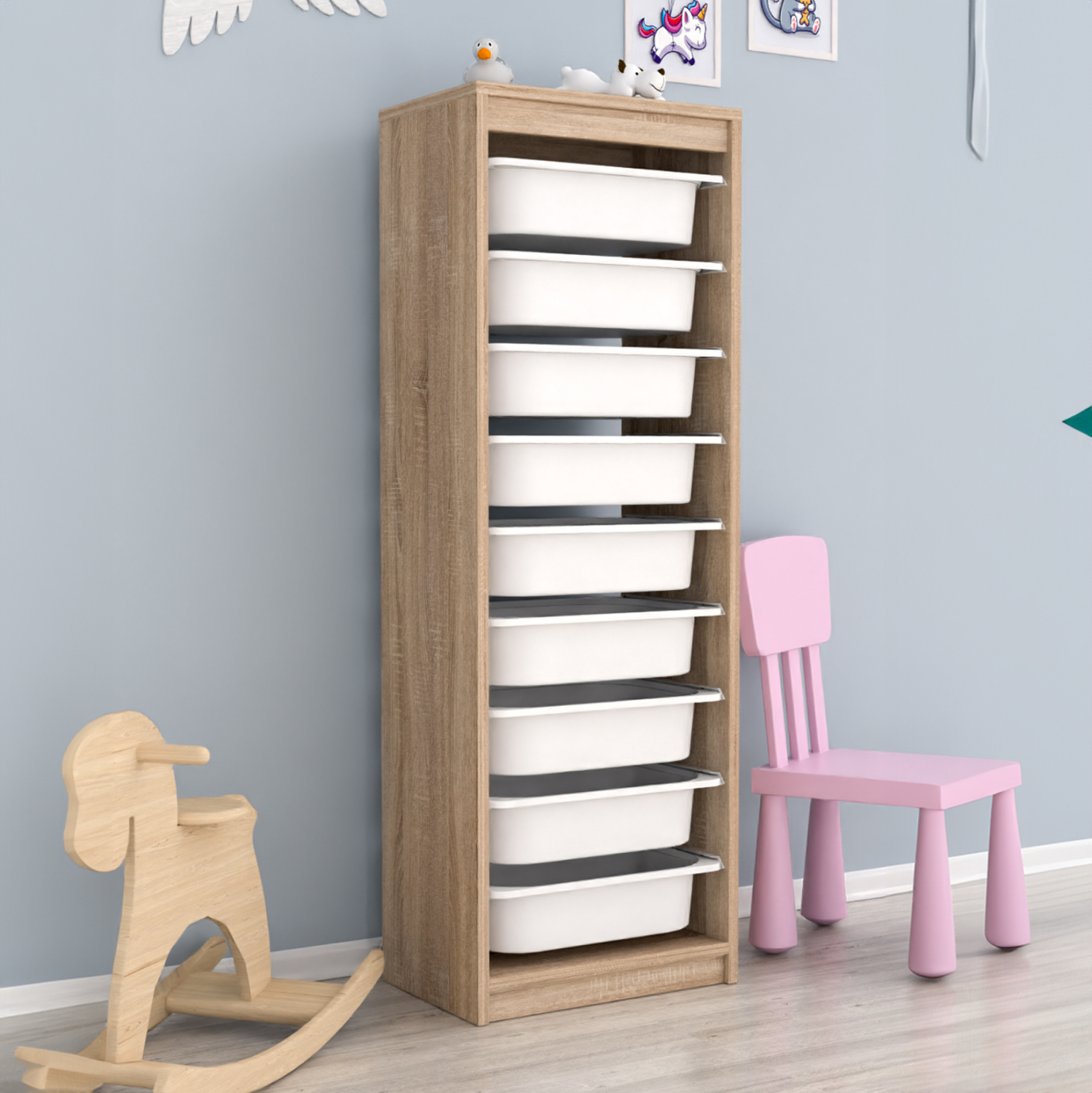 ΣΥΡΤΑΡΙΕΡΑ SANI HM18203.03 ΜΕΛΑΜΙΝΗ SONAMA-9 ΛΕΥΚΑ ΣΥΡΤΑΡΙΑ P.E. 45,5x29,6x125Υ 4