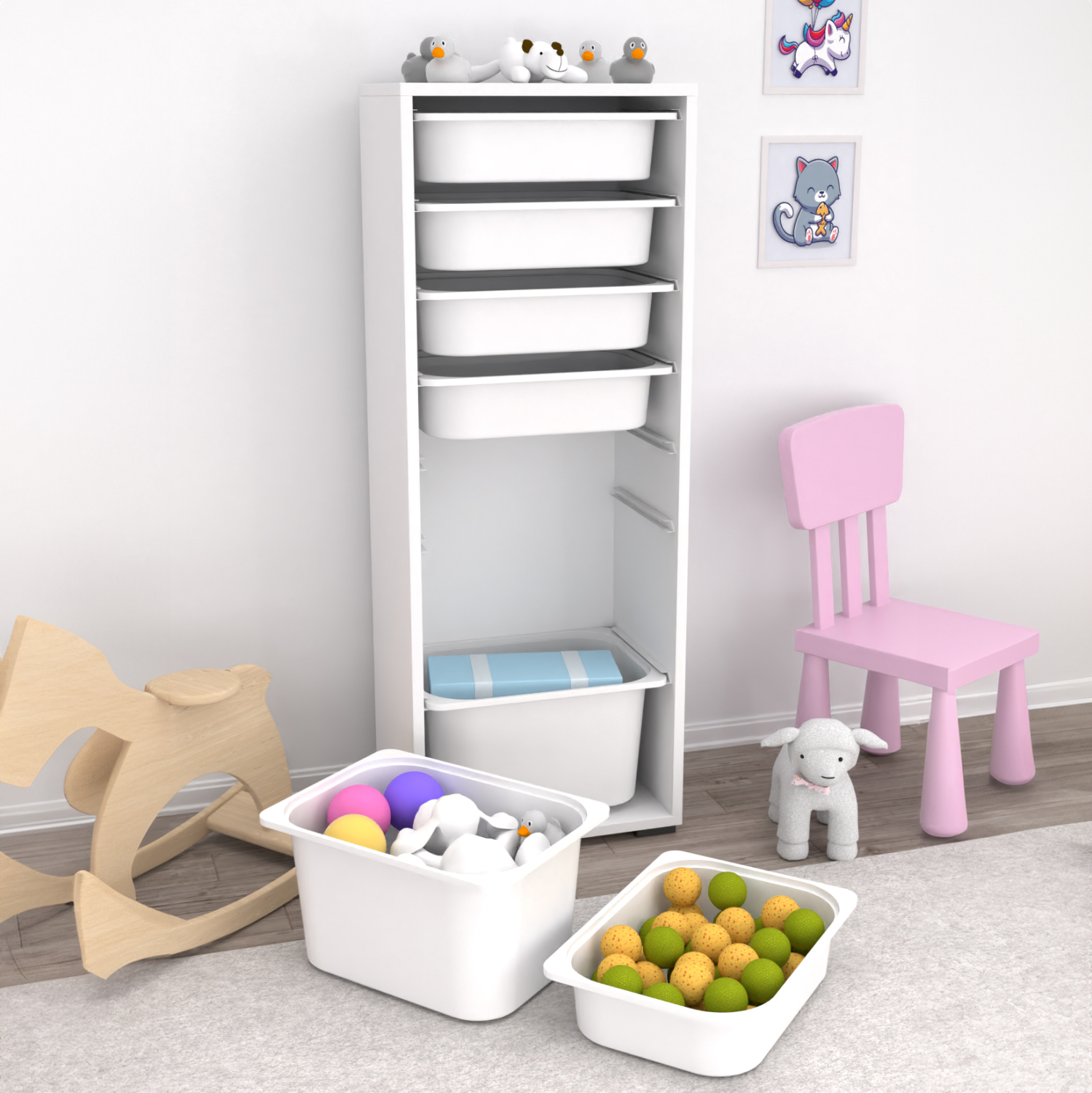 ΣΥΡΤΑΡΙΕΡΑ SANI HM18213.01 ΜΕΛΑΜΙΝΗ ΣΕ ΛΕΥΚΟ-7 ΛΕΥΚΑ ΣΥΡΤΑΡΙΑ P.E. 45,5x30x122Υεκ 3