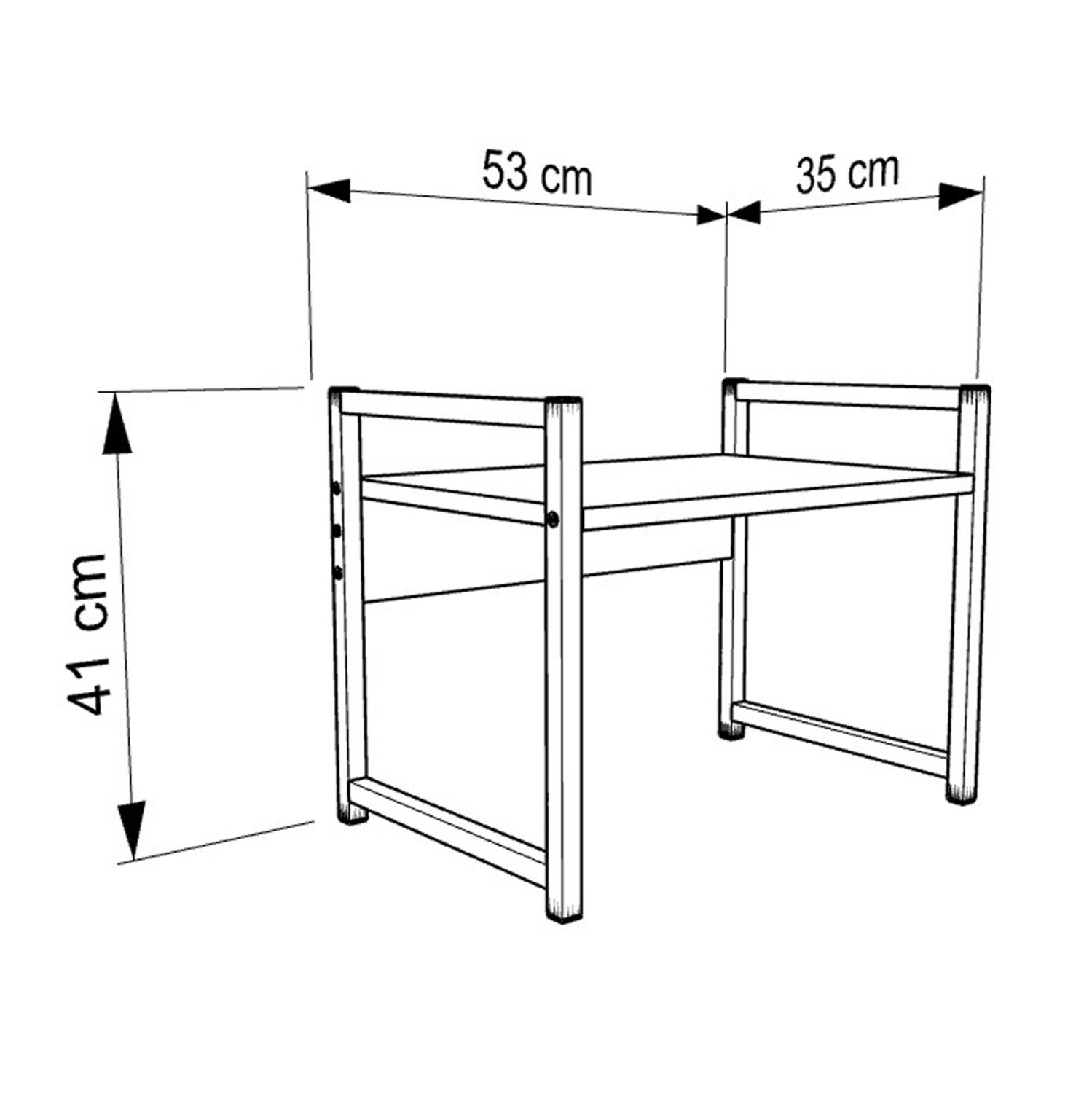 ΡΑΦΙ ΠΑΓΚΟΥ ΚΟΥΖΙΝΑΣ BECKO HM18219.01 ΜΕΛΑΜΙΝΗ ΣΕ ΛΕΥΚΟ-ΜΑΥΡΟ ΜΕΤΑΛΛΟ 53x35x41Υεκ. 2