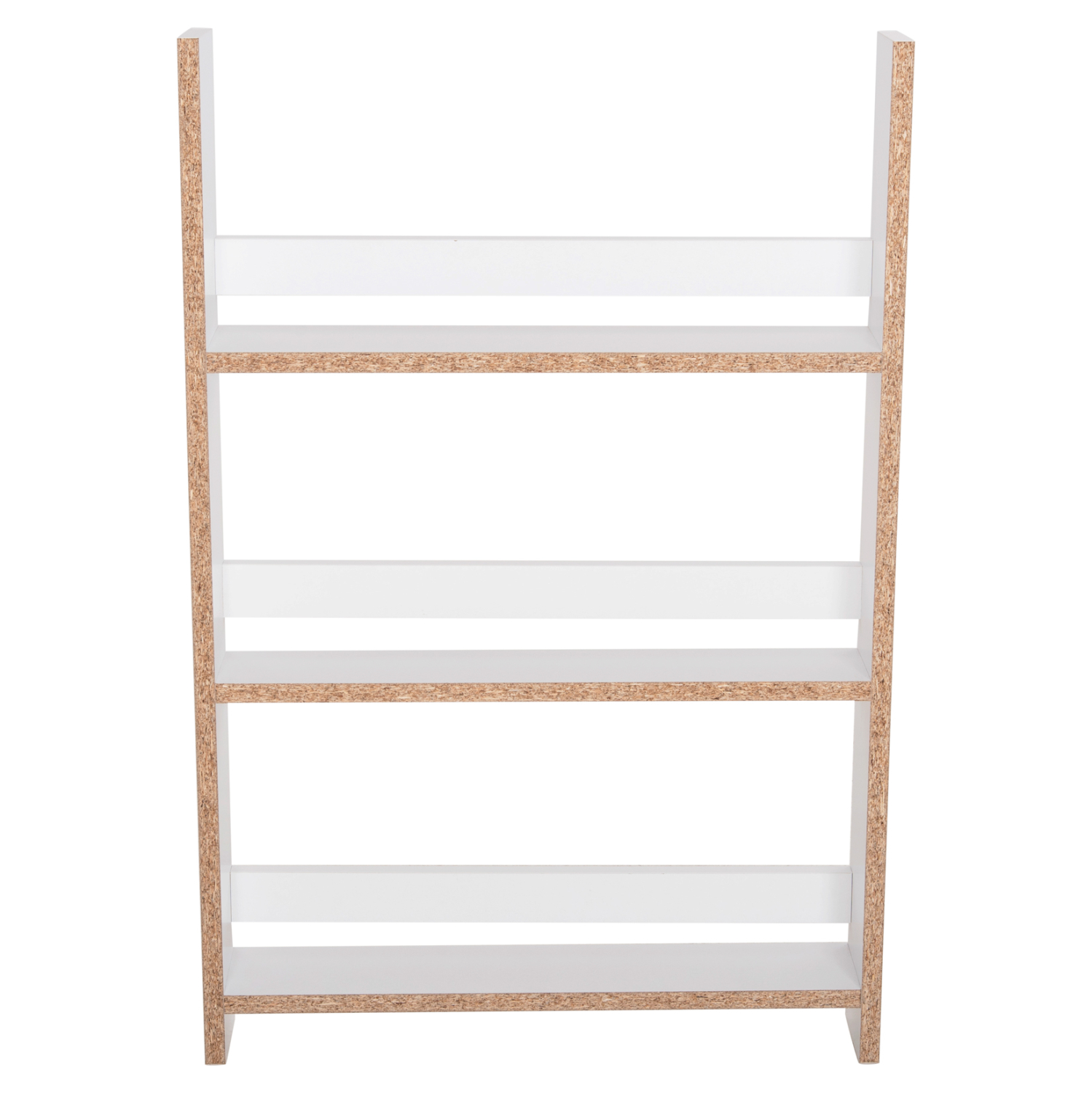 ΡΑΦΙΕΡΑ ΤΟΙΧΟΥ SANI HM18223.01 ΜΕΛΑΜΙΝΗ ΣΕ ΛΕΥΚΟ 60x10x90Υεκ. (3 ΡΑΦΙΑ) 5