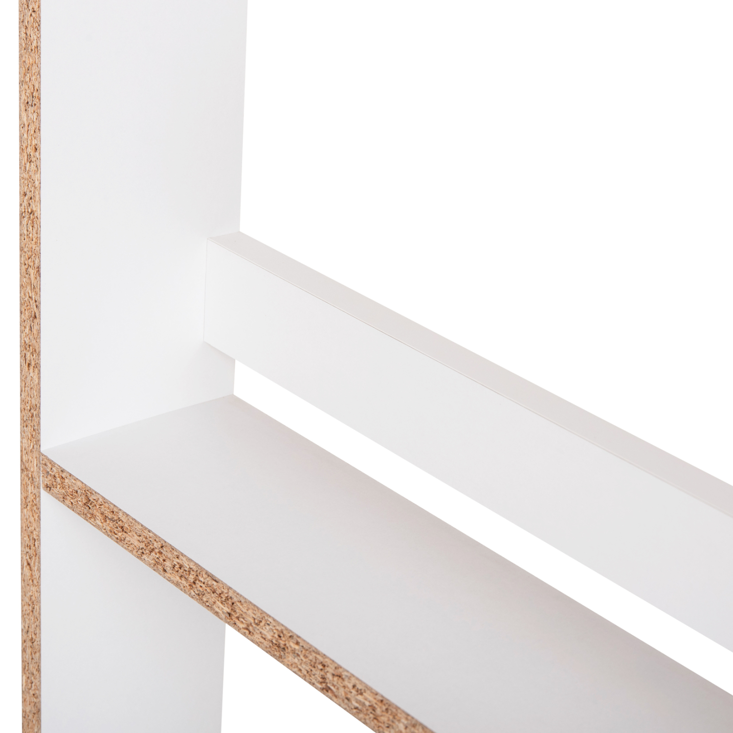 ΡΑΦΙΕΡΑ ΤΟΙΧΟΥ SANI HM18224.01 ΜΕΛΑΜΙΝΗ ΣΕ ΛΕΥΚΟ 60x10x120Υεκ. (4 ΡΑΦΙΑ) 7
