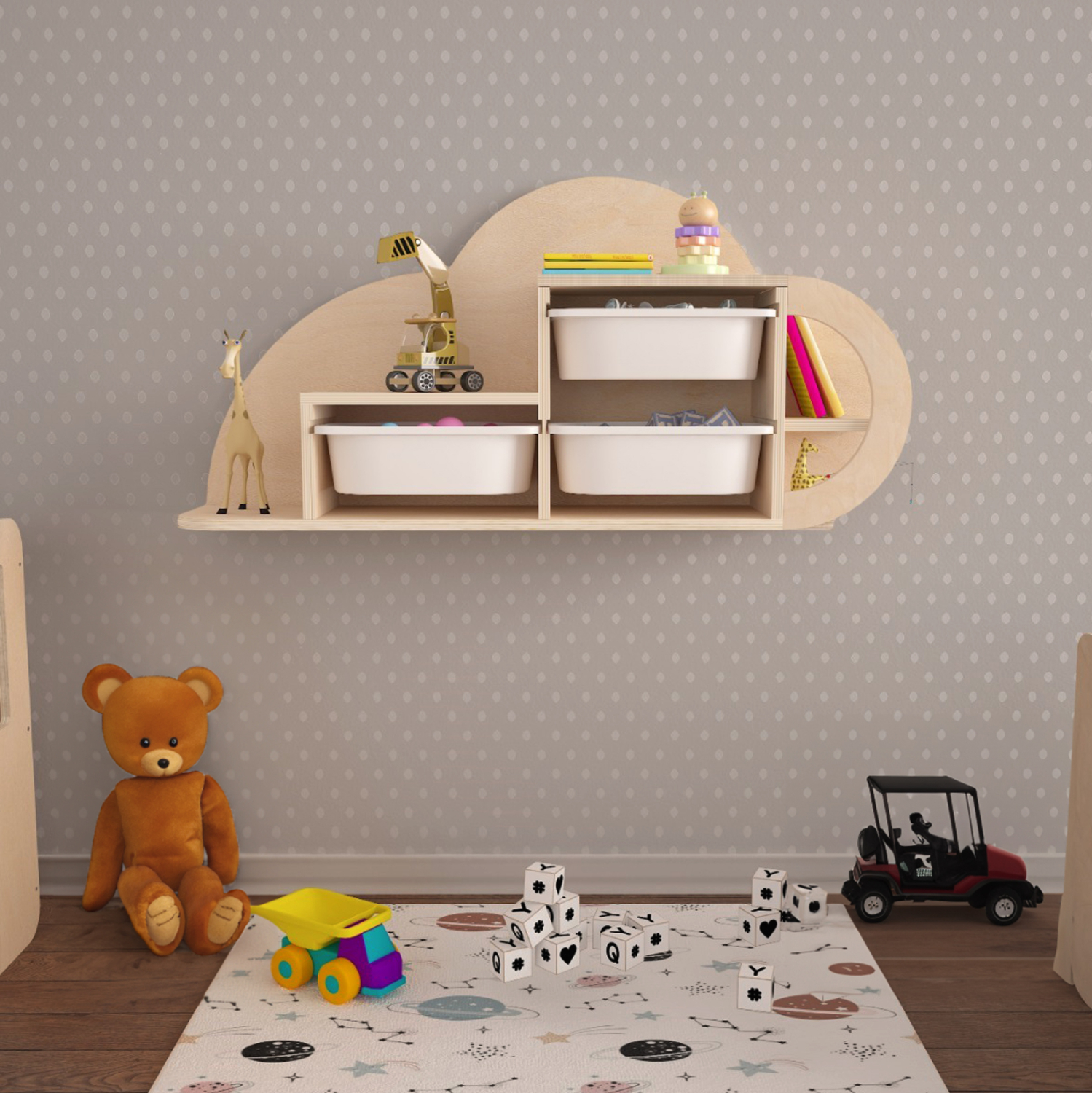 ΣΥΡΤΑΡΙΕΡΑ ΤΟΙΧΟΥ SANI HM18227.03 ΞΥΛΟ ΣΗΜΥΔΑΣ-ΛΕΥΚΑ P.E. ΣΥΡΤΑΡΙΑ 98x22,5x48,5Υεκ. 3