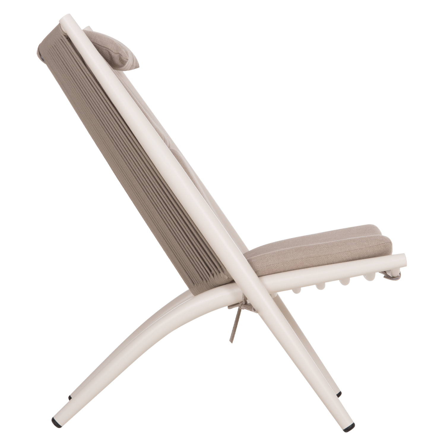 ΠΟΛΥΘΡΟΝΑ RELAX REMUS HM6642.02 ΑΛΟΥΜΙΝΙΟ ΛΕΥΚΟ-ΣΧΟΙΝΙ OLEFIN ΜΠΕΖ 63x87x94Υεκ. 4