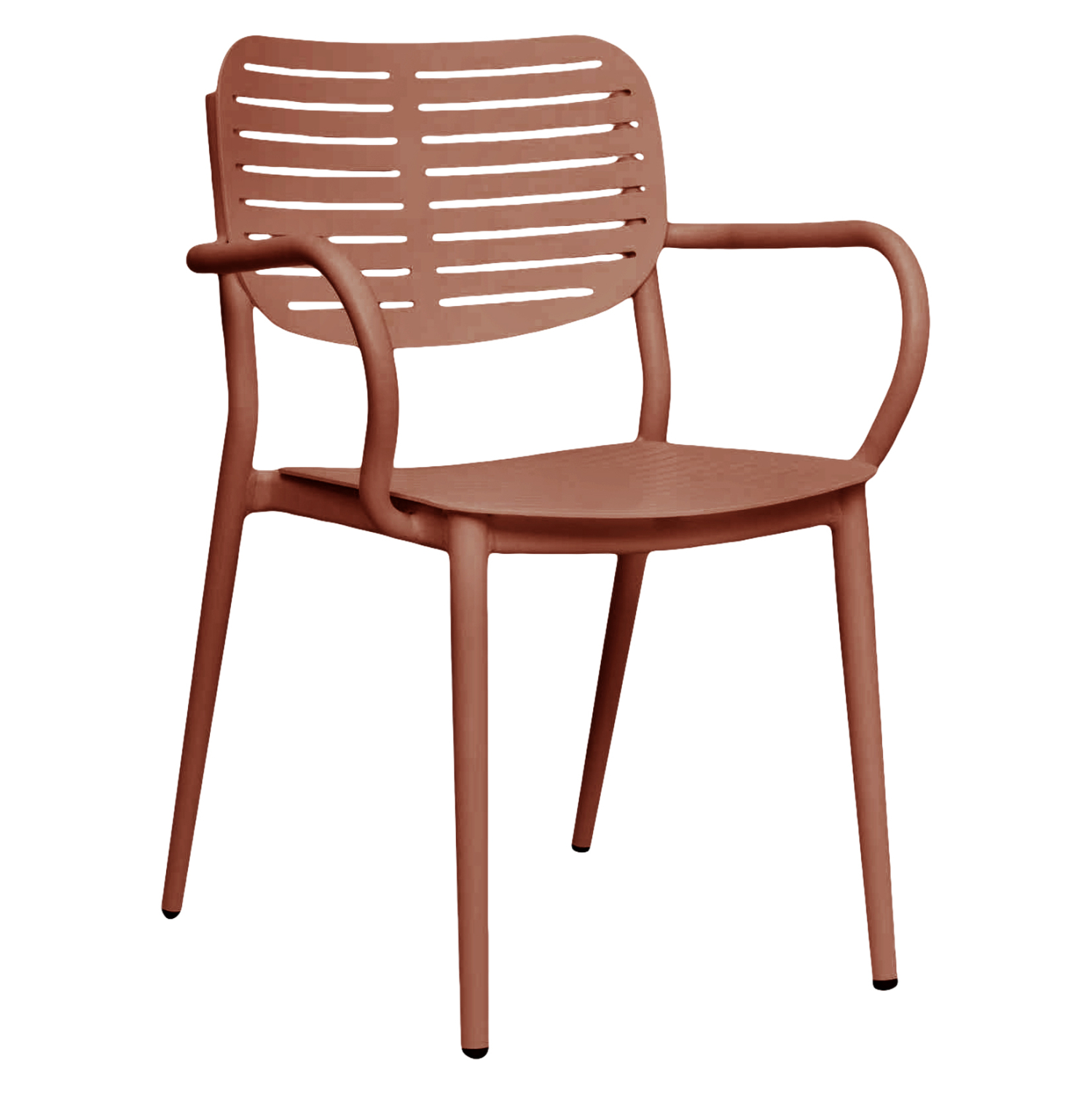 ΠΟΛΥΘΡΟΝΑ ΤΡΑΠΕΖΑΡΙΑΣ HILLIARD HM6644.08 ΑΛΟΥΜΙΝΙΟ ΣΕ TERRACOTTA 56x58x80Υεκ 1