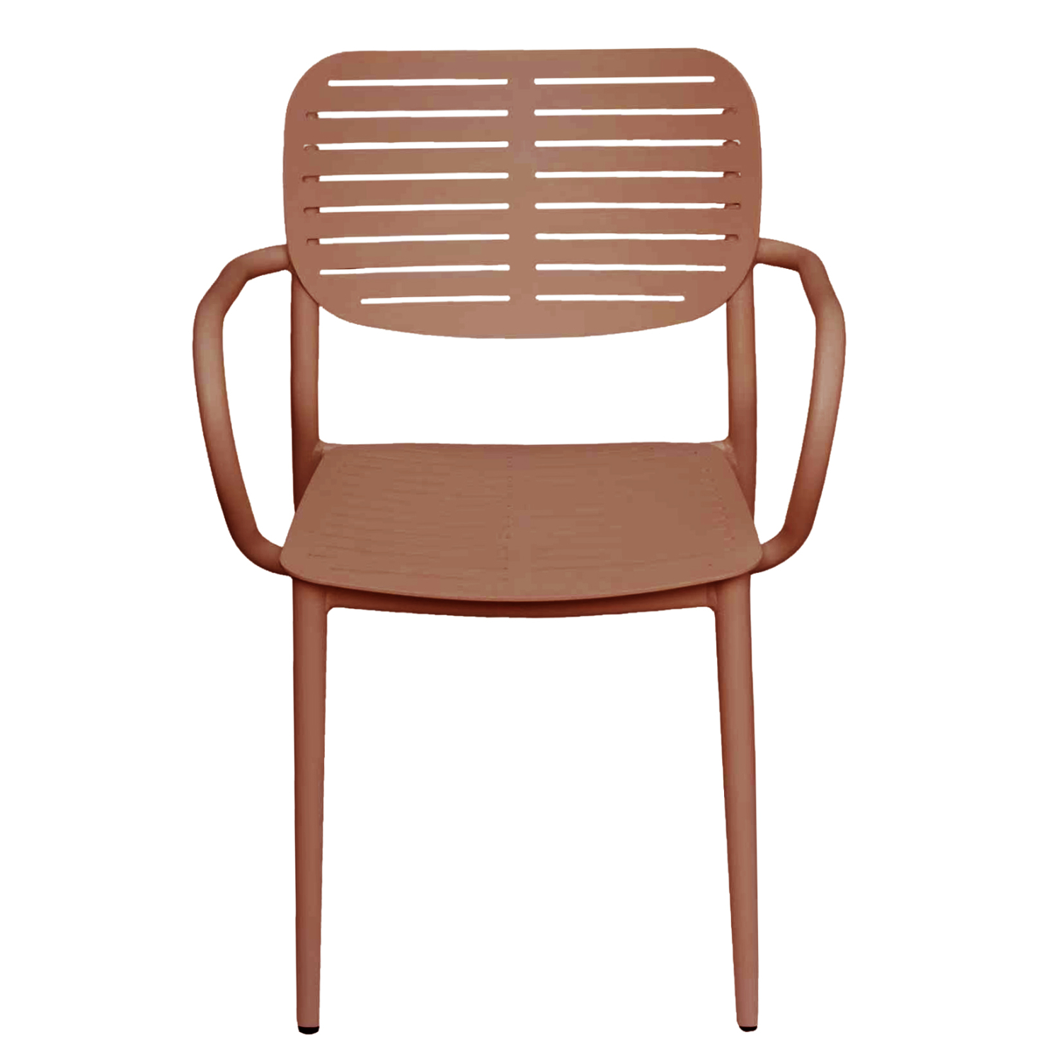 ΠΟΛΥΘΡΟΝΑ ΤΡΑΠΕΖΑΡΙΑΣ HILLIARD HM6644.08 ΑΛΟΥΜΙΝΙΟ ΣΕ TERRACOTTA 56x58x80Υεκ 3
