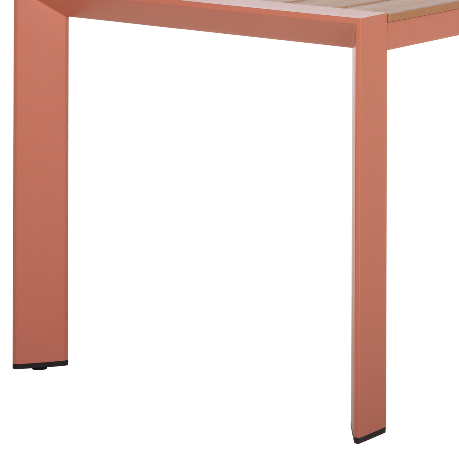 ΤΡΑΠΕΖΙ ΕΞΩΤ.ΧΩΡΟΥ GOYA HM6059.08 ΑΛΟΥΜΙΝΙΟ ΣE TERRACOTTA &amp; POLYWOOD 160X80Χ75Υεκ. 10
