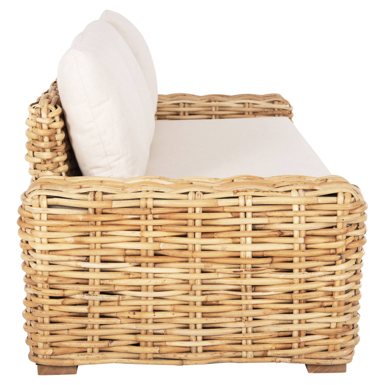 ΚΑΝΑΠΕΣ ΤΡΙΘΕΣΙΟΣ ΕΞ.ΧΩΡΟΥ TROPEL HM9808 ΞΥΛΟ MANGO-RATTAN ΦΥΣΙΚΟ-ΛΕΥΚΑ ΜΑΞΙΛΑΡΙΑ 216x88x85Υεκ 4