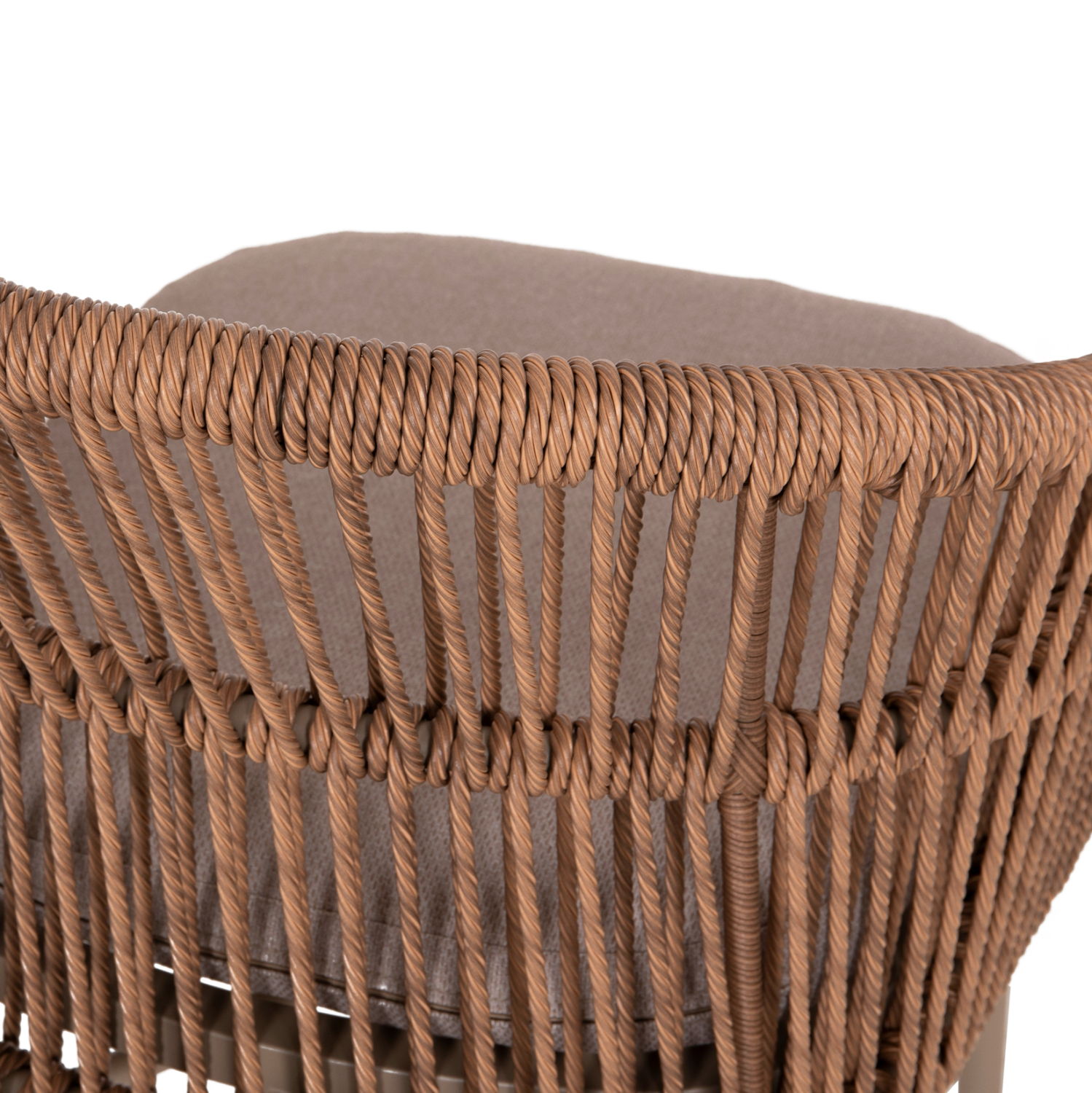 ΠΟΛΥΘΡΟΝΑ ΑΛΟΥΜΙΝΙΟΥ ORIN HM6265.03 ΚΑΠΟΥΤΣΙΝΟ- P.E.RATTAN ΣΕ ΦΥΣΙΚΟ 58x61x75Υεκ. 10