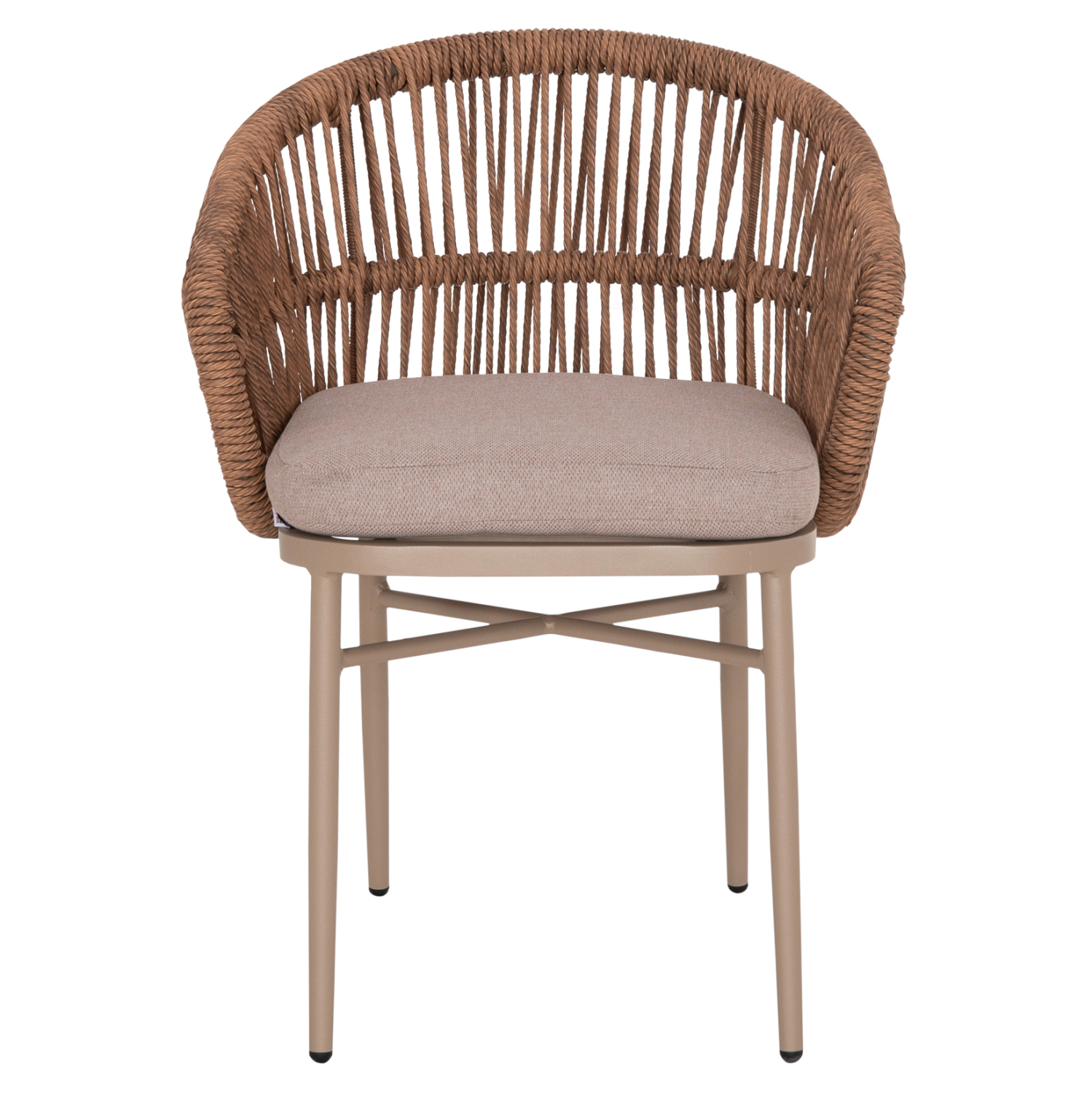 ΠΟΛΥΘΡΟΝΑ ΑΛΟΥΜΙΝΙΟΥ ORIN HM6265.03 ΚΑΠΟΥΤΣΙΝΟ- P.E.RATTAN ΣΕ ΦΥΣΙΚΟ 58x61x75Υεκ. 3