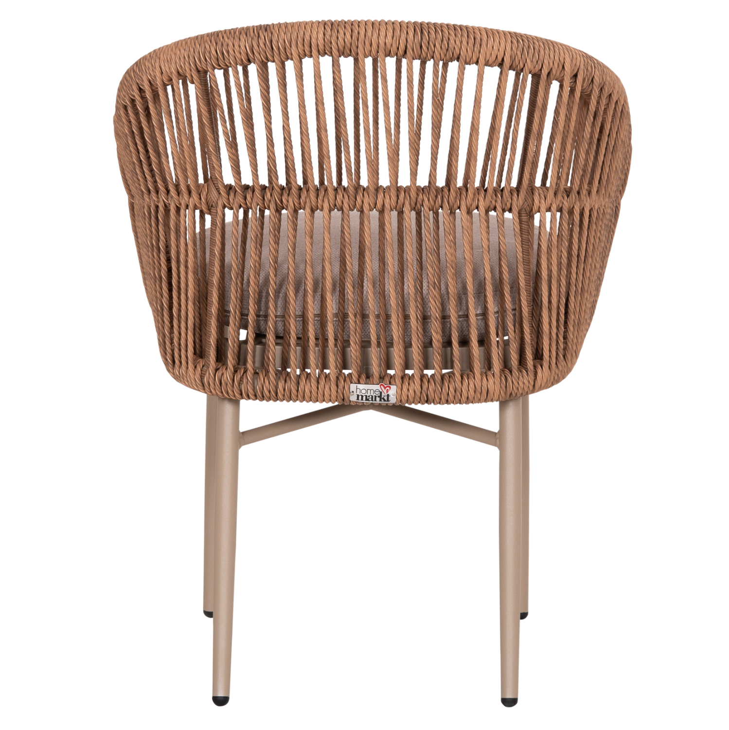 ΠΟΛΥΘΡΟΝΑ ΑΛΟΥΜΙΝΙΟΥ ORIN HM6265.03 ΚΑΠΟΥΤΣΙΝΟ- P.E.RATTAN ΣΕ ΦΥΣΙΚΟ 58x61x75Υεκ. 6