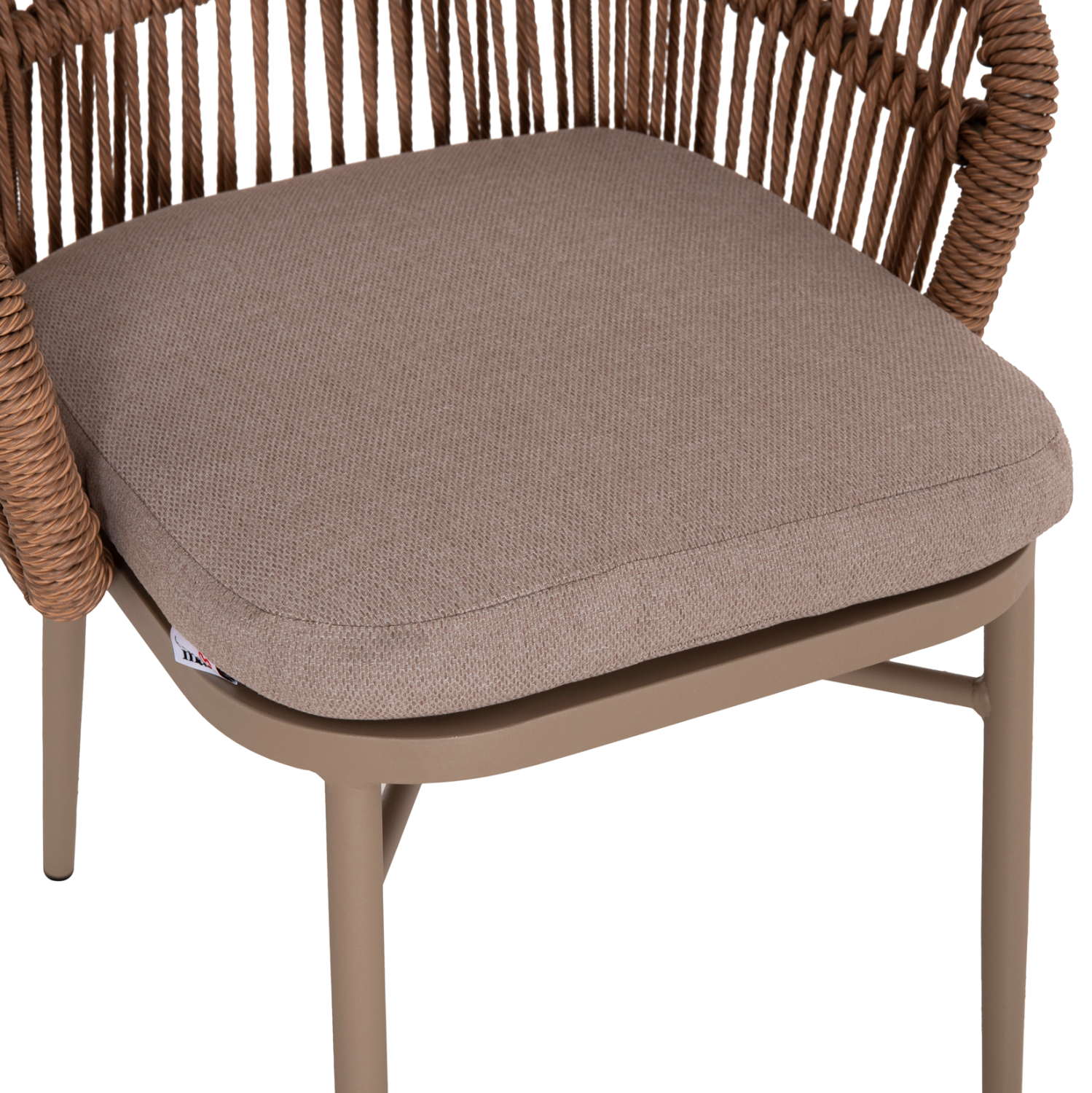 ΠΟΛΥΘΡΟΝΑ ΑΛΟΥΜΙΝΙΟΥ ORIN HM6265.03 ΚΑΠΟΥΤΣΙΝΟ- P.E.RATTAN ΣΕ ΦΥΣΙΚΟ 58x61x75Υεκ. 8