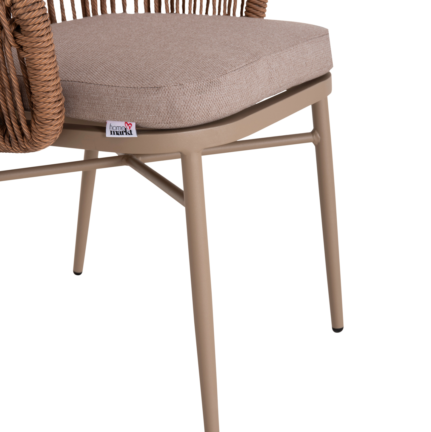 ΠΟΛΥΘΡΟΝΑ ΑΛΟΥΜΙΝΙΟΥ ORIN HM6265.03 ΚΑΠΟΥΤΣΙΝΟ- P.E.RATTAN ΣΕ ΦΥΣΙΚΟ 58x61x75Υεκ. 9