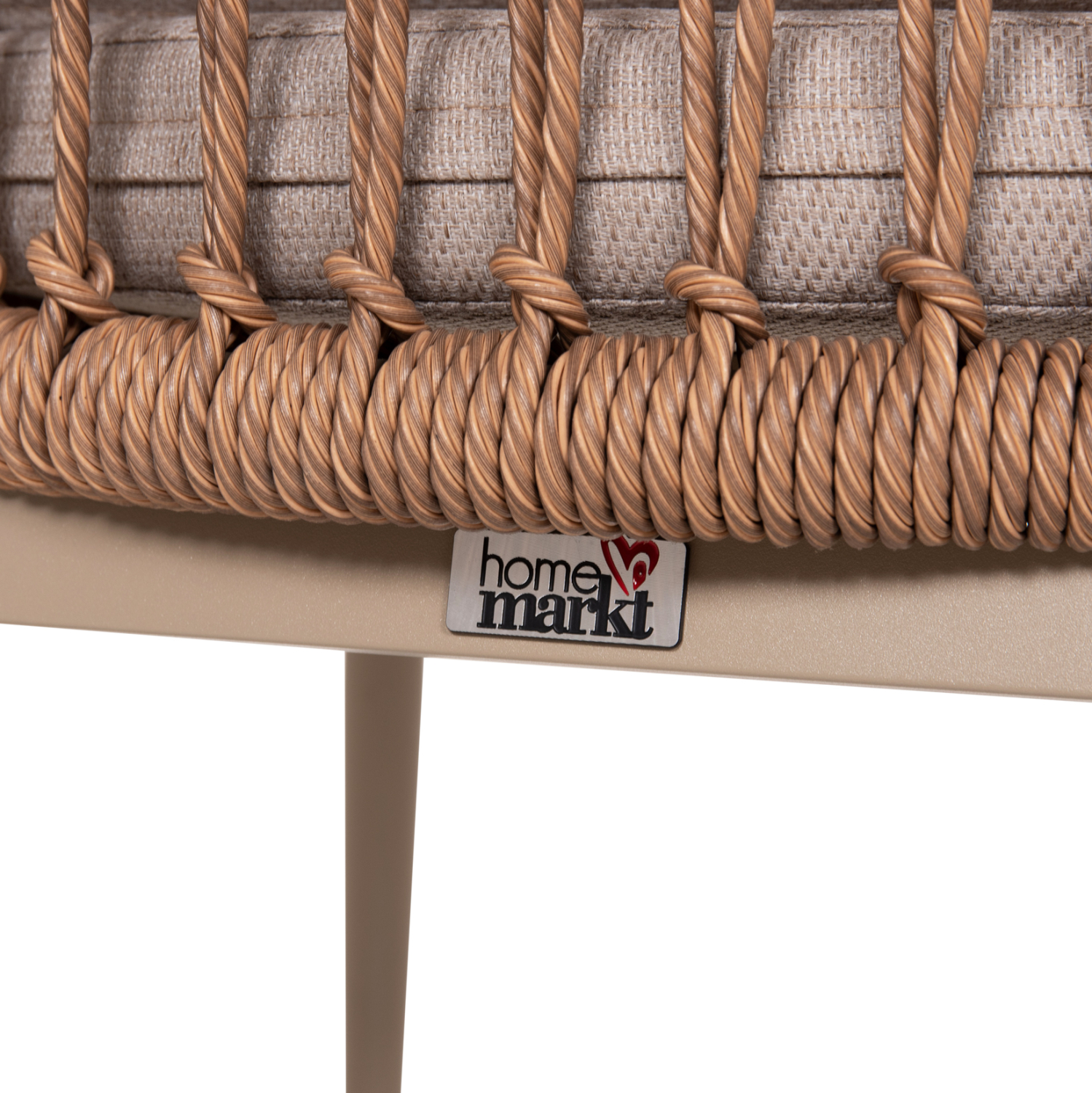 ΠΟΛΥΘΡΟΝΑ ΑΛΟΥΜΙΝΙΟΥ GALDIN HM6272.03 ΚΑΠΟΥΤΣΙΝΟ-P.E.RATTAN-ΜΠΕΖ ΥΦΑΣΜΑ 65x60x76Υεκ 10