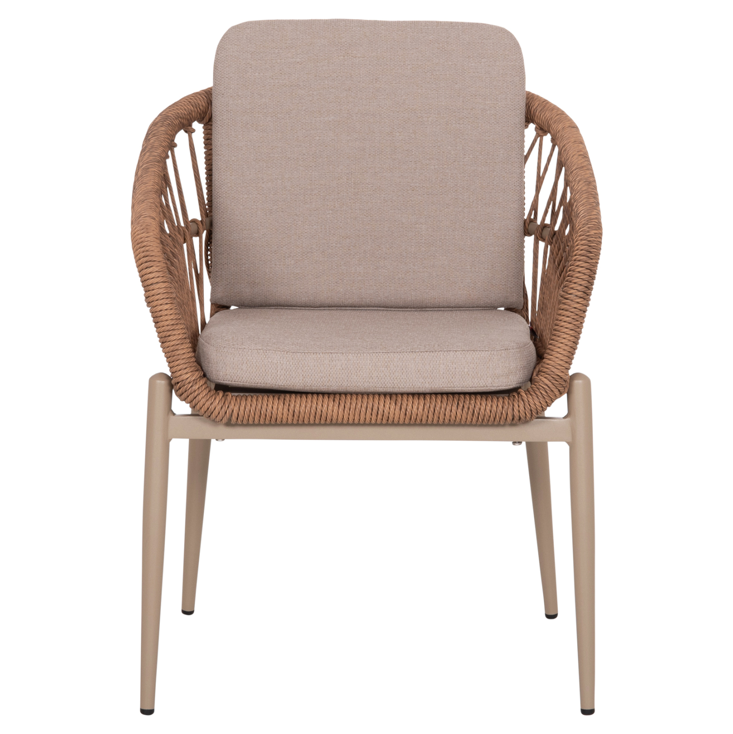 ΠΟΛΥΘΡΟΝΑ ΑΛΟΥΜΙΝΙΟΥ GALDIN HM6272.03 ΚΑΠΟΥΤΣΙΝΟ-P.E.RATTAN-ΜΠΕΖ ΥΦΑΣΜΑ 65x60x76Υεκ 3