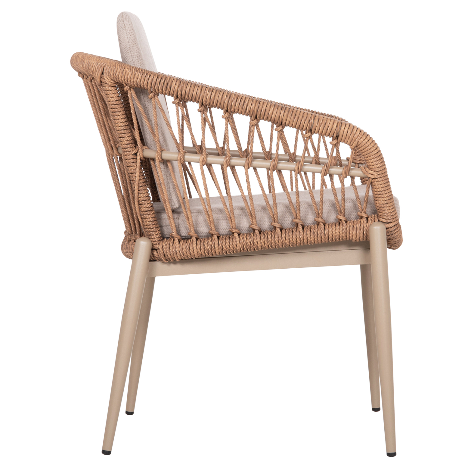 ΠΟΛΥΘΡΟΝΑ ΑΛΟΥΜΙΝΙΟΥ GALDIN HM6272.03 ΚΑΠΟΥΤΣΙΝΟ-P.E.RATTAN-ΜΠΕΖ ΥΦΑΣΜΑ 65x60x76Υεκ 4