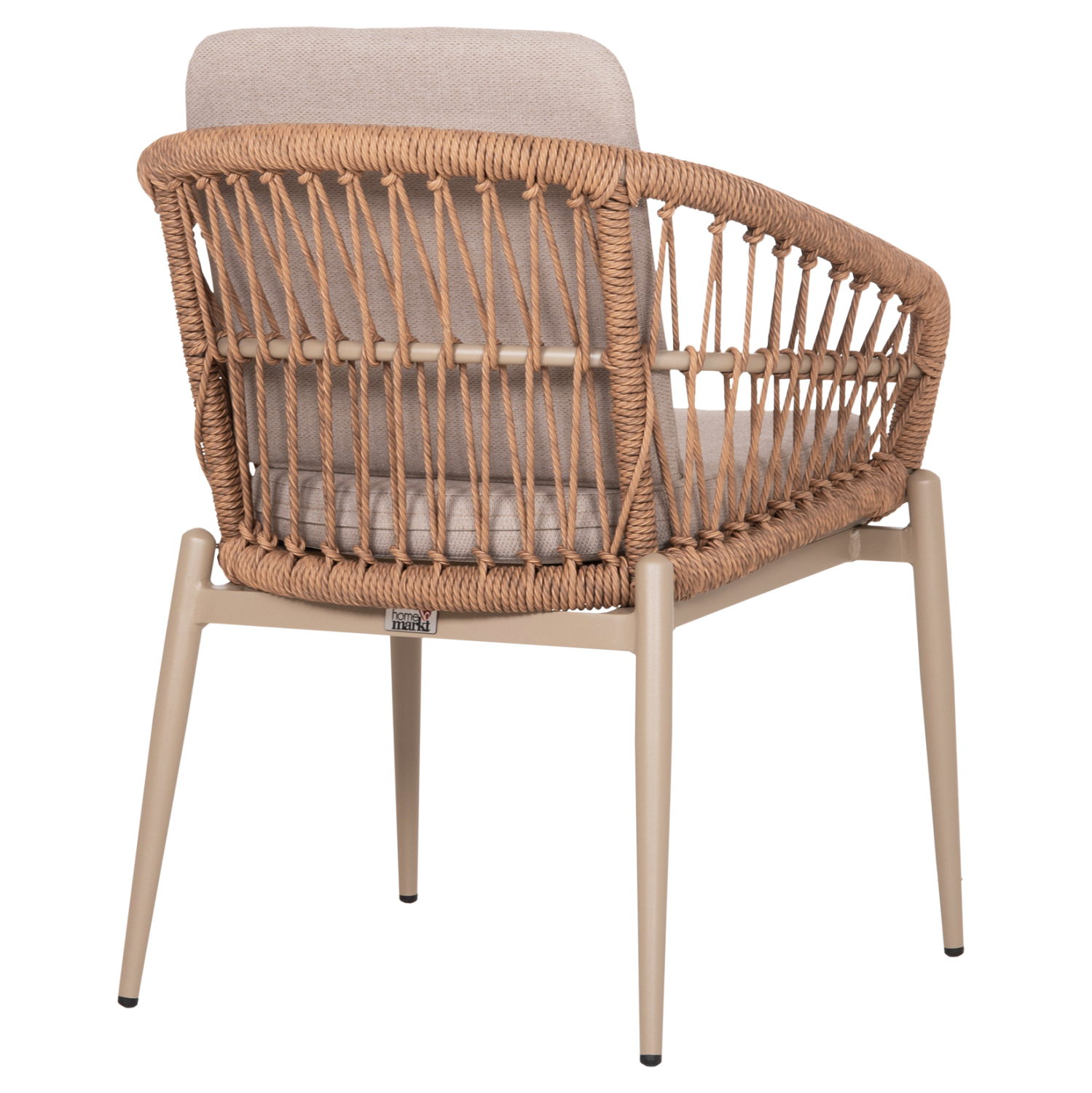 ΠΟΛΥΘΡΟΝΑ ΑΛΟΥΜΙΝΙΟΥ GALDIN HM6272.03 ΚΑΠΟΥΤΣΙΝΟ-P.E.RATTAN-ΜΠΕΖ ΥΦΑΣΜΑ 65x60x76Υεκ 5