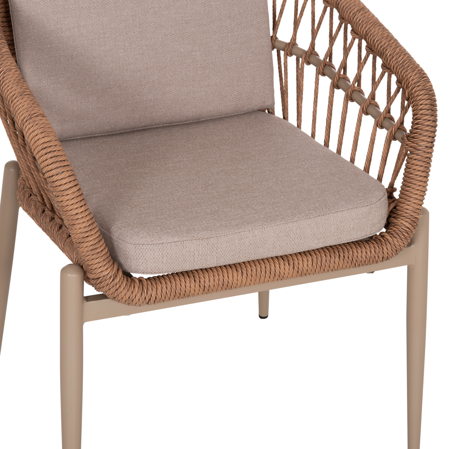 ΠΟΛΥΘΡΟΝΑ ΑΛΟΥΜΙΝΙΟΥ GALDIN HM6272.03 ΚΑΠΟΥΤΣΙΝΟ-P.E.RATTAN-ΜΠΕΖ ΥΦΑΣΜΑ 65x60x76Υεκ 8