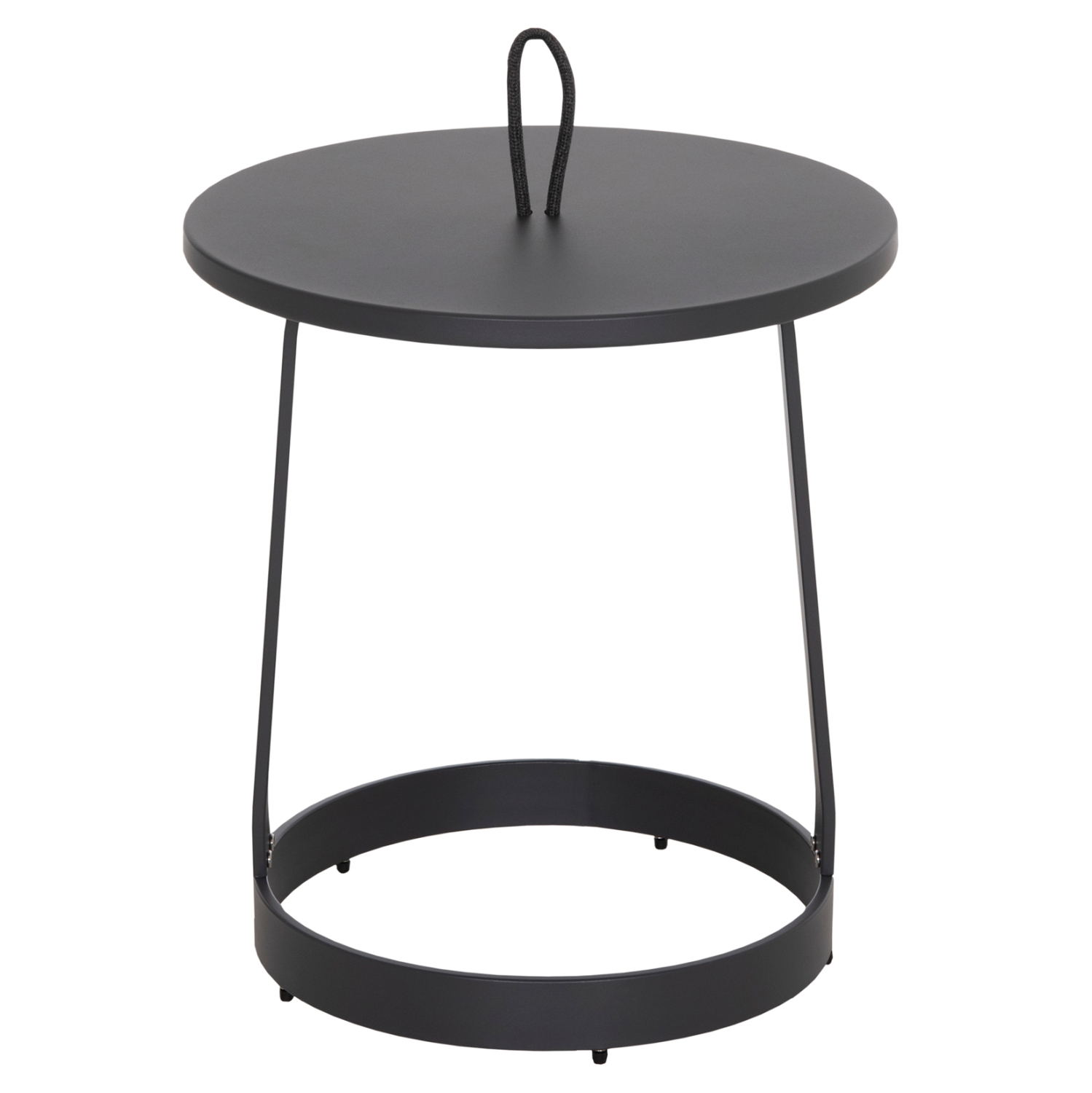 ΤΡΑΠΕΖΙ ΒΟΗΘΗΤΙΚΟ ΕΞ.ΧΩΡΟΥ MINO HM6432.01 ΑΛΟΥΜΙΝΙΟ &amp; ΣΧΟΙΝΙ ΓΚΡΙ Φ47x53Υεκ 3