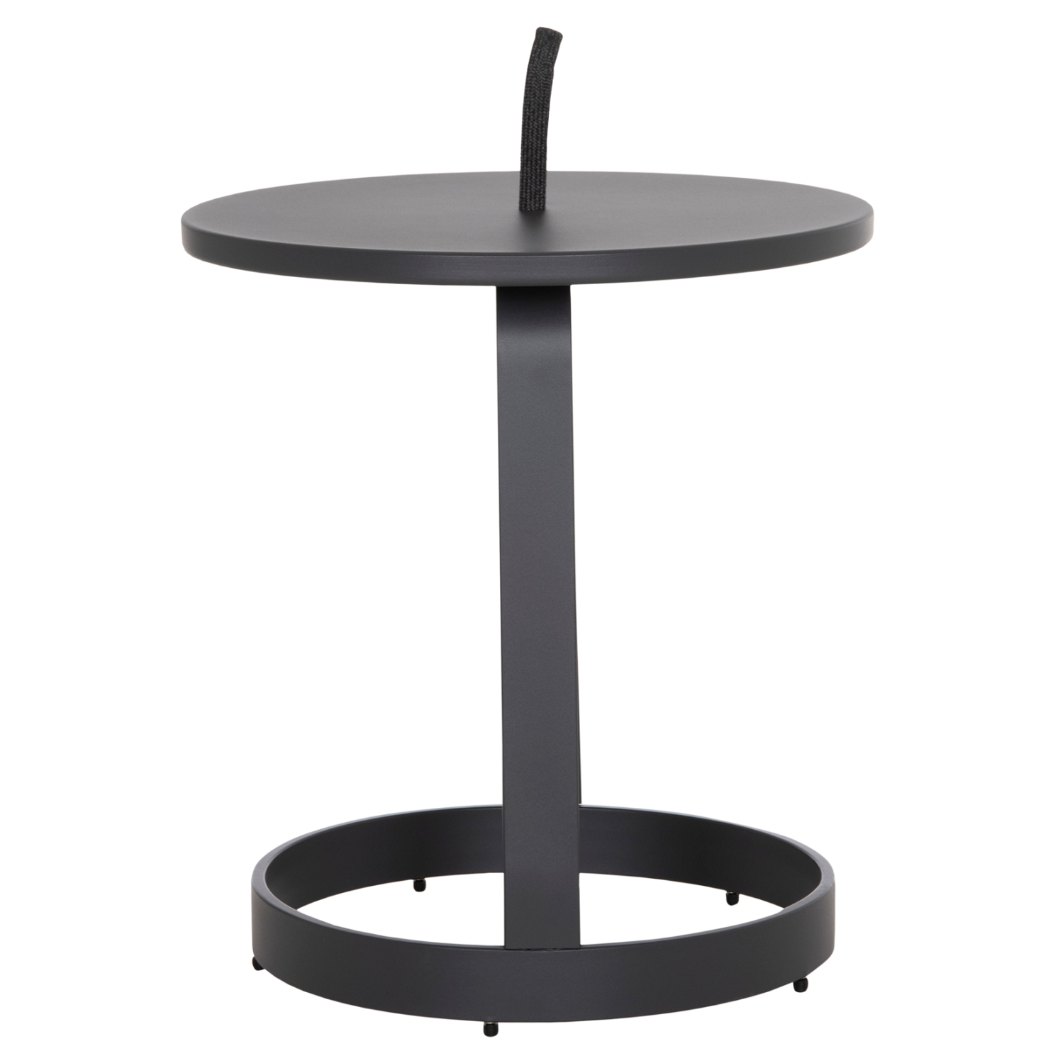 ΤΡΑΠΕΖΙ ΒΟΗΘΗΤΙΚΟ ΕΞ.ΧΩΡΟΥ MINO HM6432.01 ΑΛΟΥΜΙΝΙΟ &amp; ΣΧΟΙΝΙ ΓΚΡΙ Φ47x53Υεκ 4