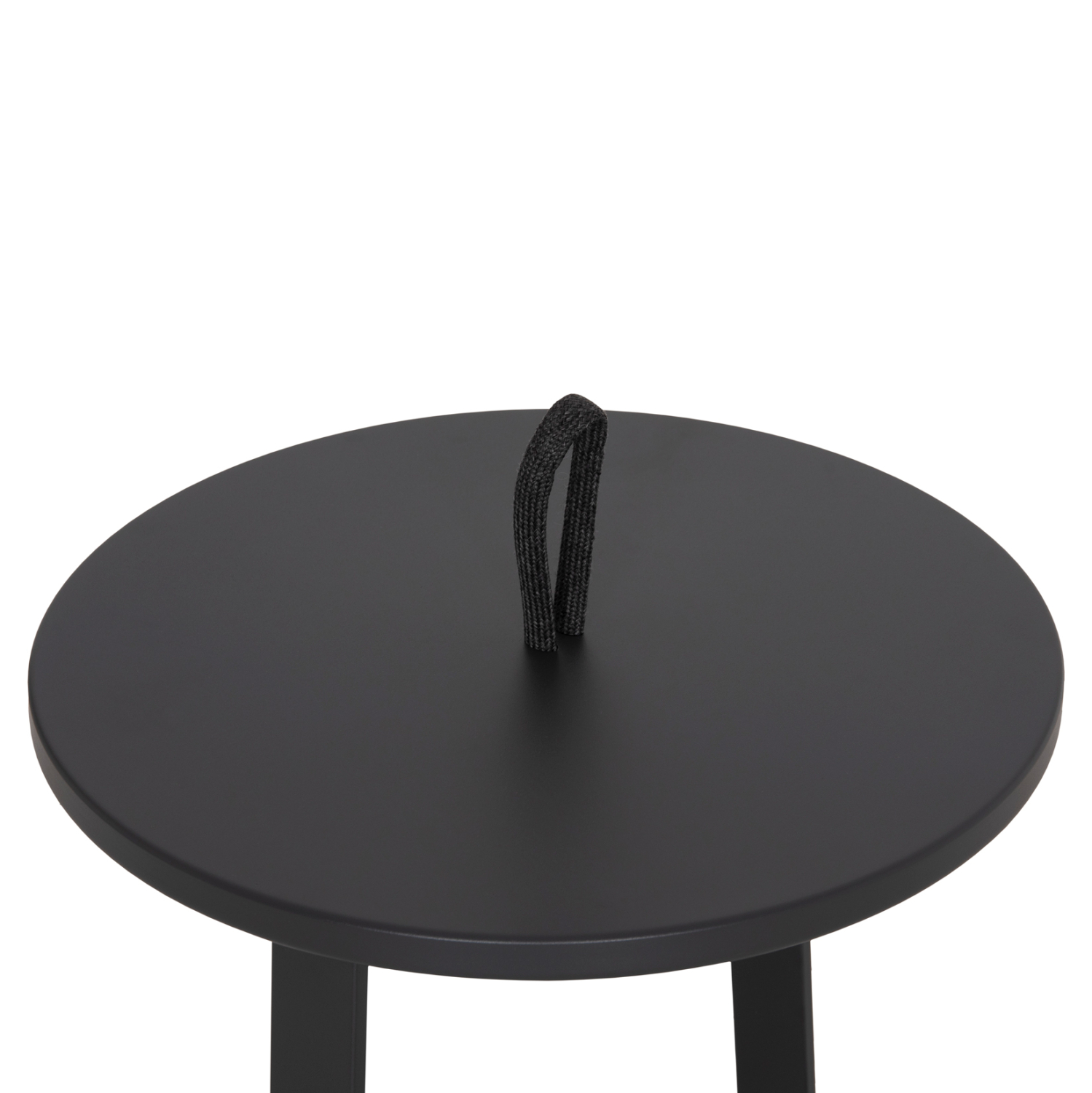 ΤΡΑΠΕΖΙ ΒΟΗΘΗΤΙΚΟ ΕΞ.ΧΩΡΟΥ MINO HM6432.01 ΑΛΟΥΜΙΝΙΟ &amp; ΣΧΟΙΝΙ ΓΚΡΙ Φ47x53Υεκ 7