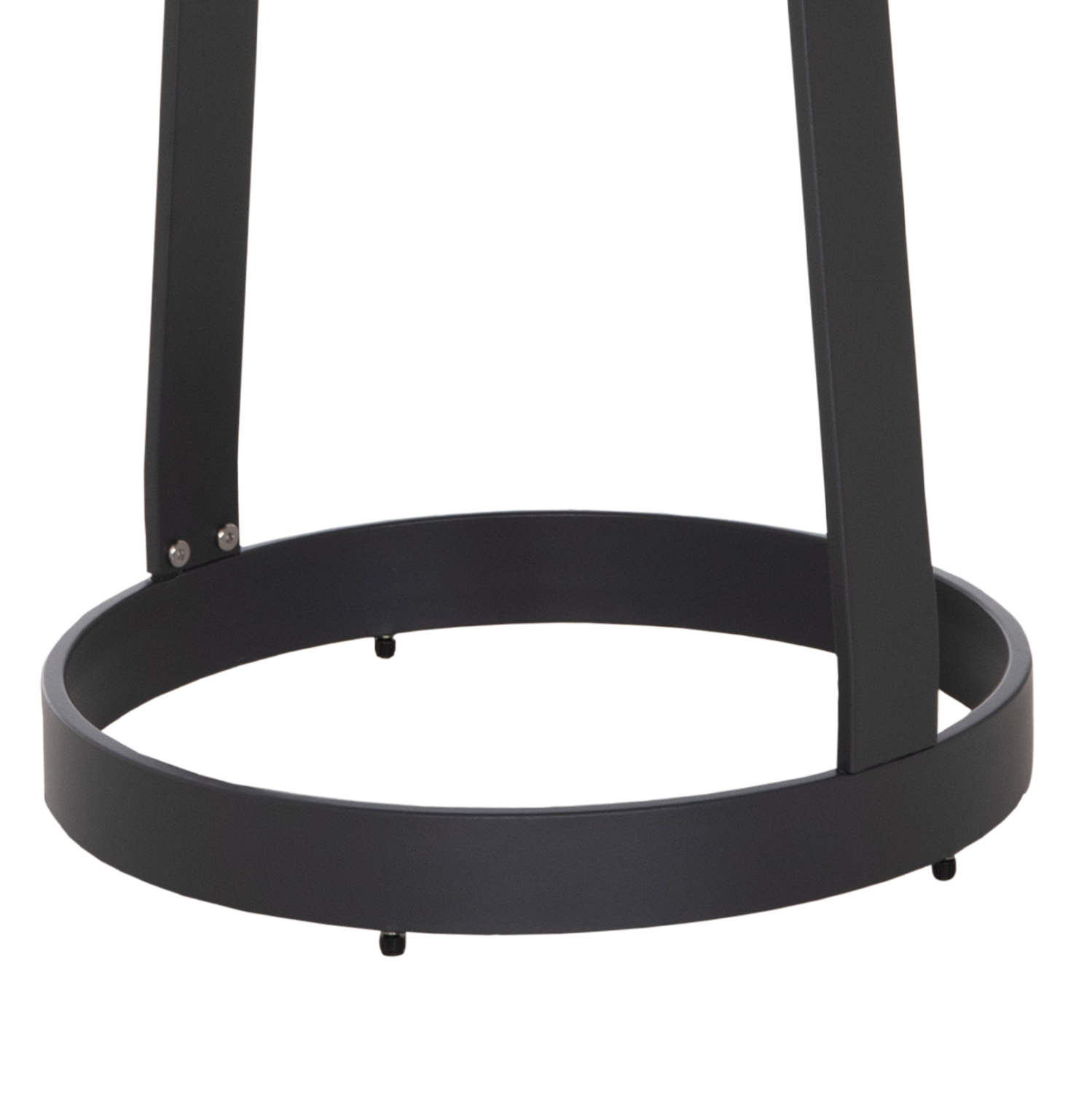 ΤΡΑΠΕΖΙ ΒΟΗΘΗΤΙΚΟ ΕΞ.ΧΩΡΟΥ MINO HM6432.01 ΑΛΟΥΜΙΝΙΟ &amp; ΣΧΟΙΝΙ ΓΚΡΙ Φ47x53Υεκ 9