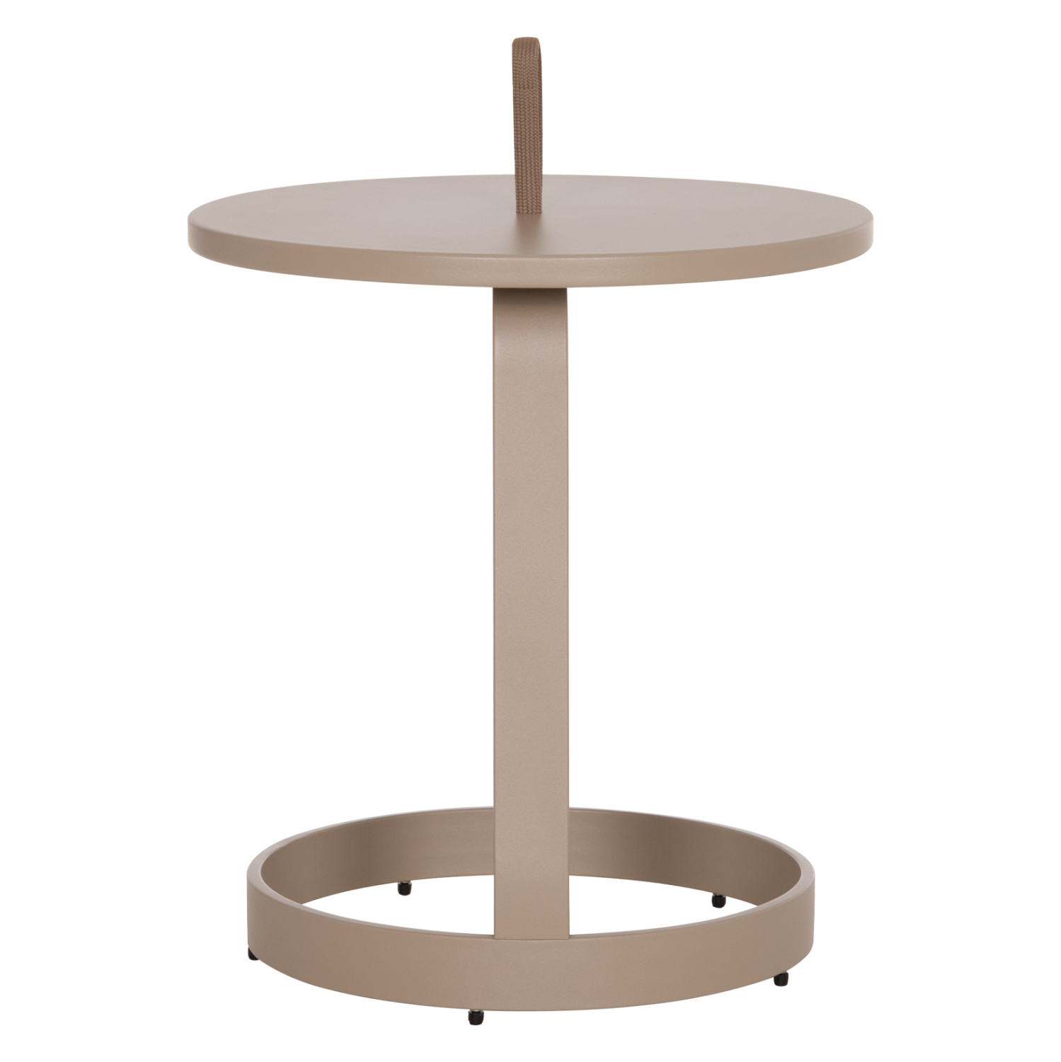 ΤΡΑΠΕΖΙ ΒΟΗΘΗΤΙΚΟ ΕΞ.ΧΩΡΟΥ MINO HM6432.03 ΑΛΟΥΜΙΝΙΟ &amp; ΣΧΟΙΝΙ ΚΑΠΟΥΤΣΙΝΟ Φ47x53Υεκ 4