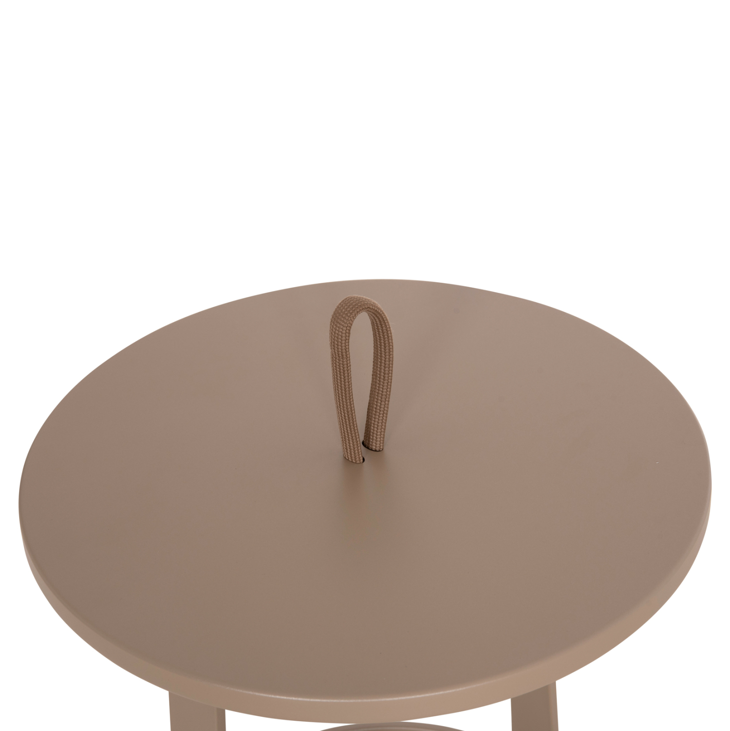 ΤΡΑΠΕΖΙ ΒΟΗΘΗΤΙΚΟ ΕΞ.ΧΩΡΟΥ MINO HM6432.03 ΑΛΟΥΜΙΝΙΟ &amp; ΣΧΟΙΝΙ ΚΑΠΟΥΤΣΙΝΟ Φ47x53Υεκ 7