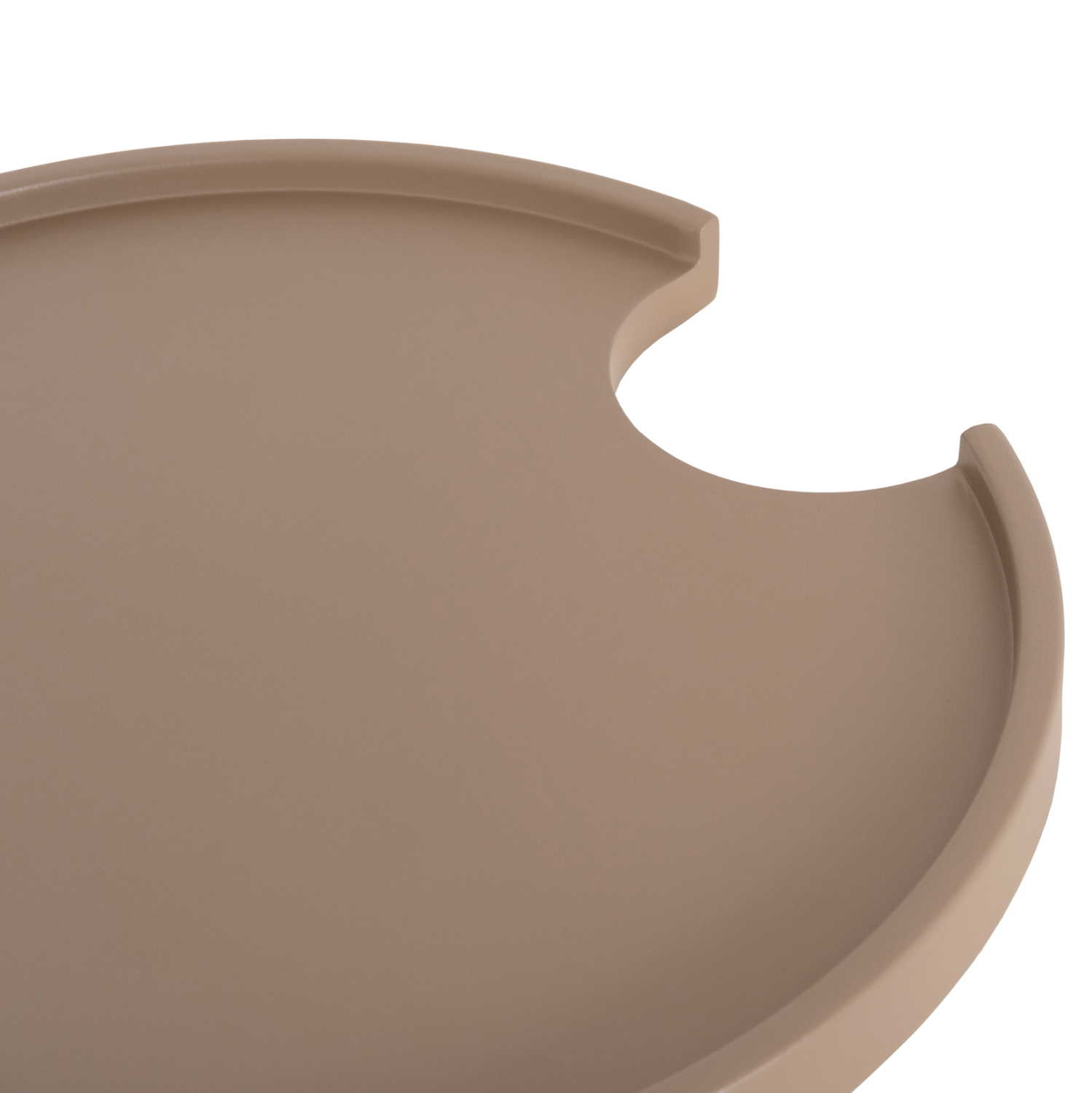 ΤΡΑΠΕΖΙ ΒΟΗΘΗΤΙΚΟ ΣΤΡΟΓΓΥΛΟ ΕΞ.ΧΩΡΟΥ TEROC HM6433.03 ΑΛΟΥΜΙΝΙΟ ΚΑΠΟΥΤΣΙΝΟ Φ47x53Υεκ 10