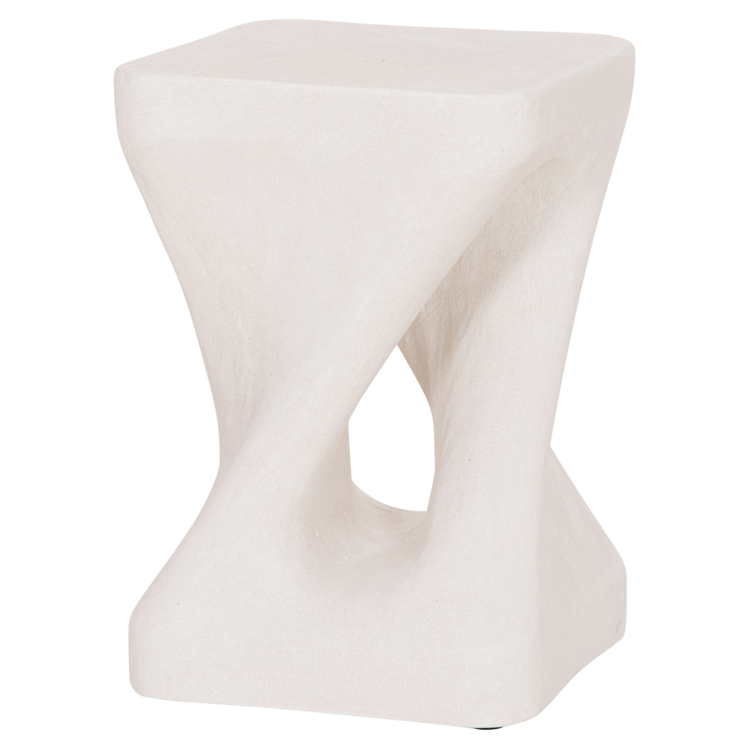 ΣΚΑΜΠΟ ΤΕΤΡΑΓΩΝΟ SANTORINI HM18337 ΠΟΛΥΡΗΤΙΝΗ--ΥΠΟΛΕΥΚΟ ΧΡΩΜΑ 30x30x45Yεκ 7