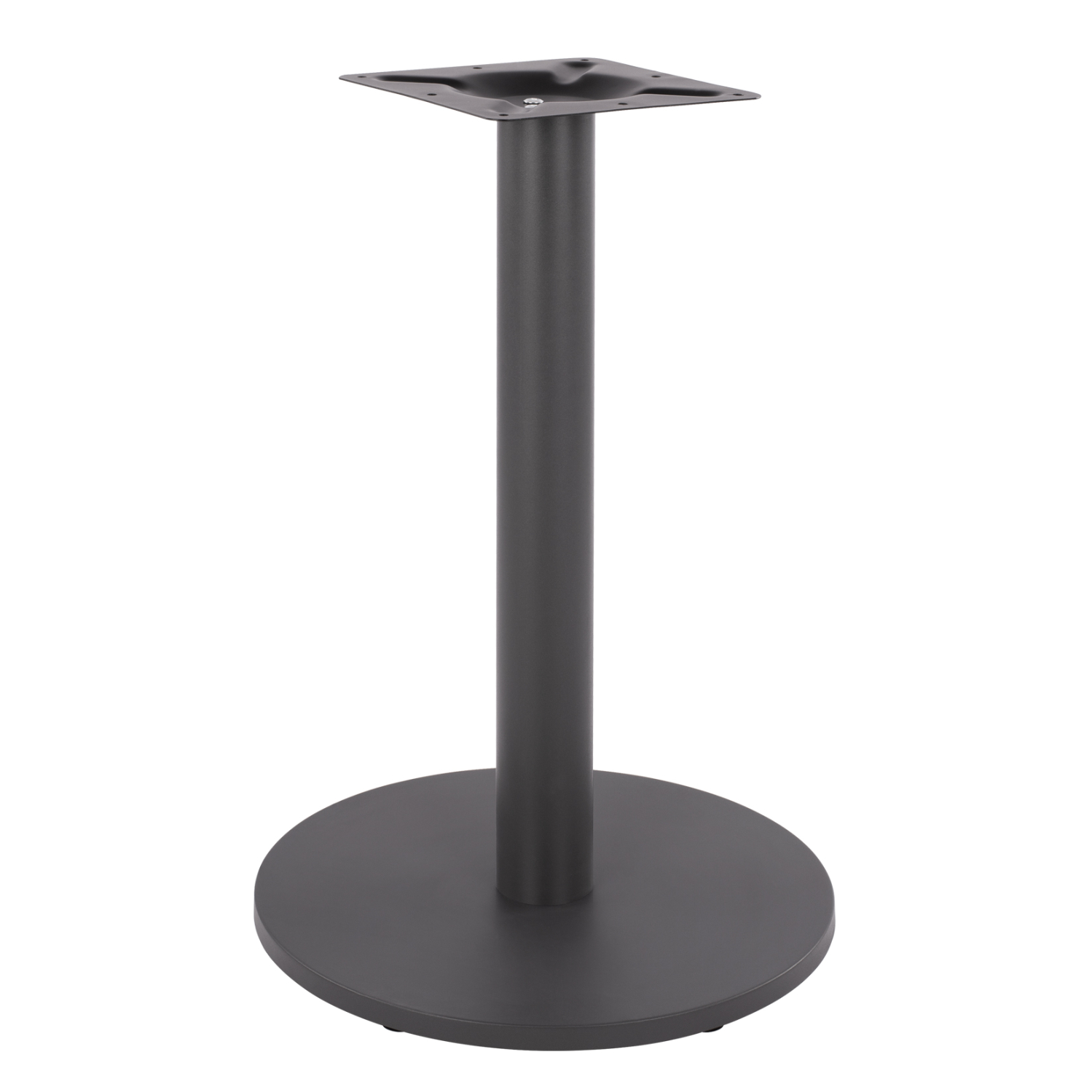 ΒΑΣΗ ΜΕΤΑΛΛΙΚΗ ΓΚΡΙ Φ45Χ72Υεκ. ΜΕ ΡΕΓΟΥΛΑΤΟΡΟΥΣ HM419.20 1