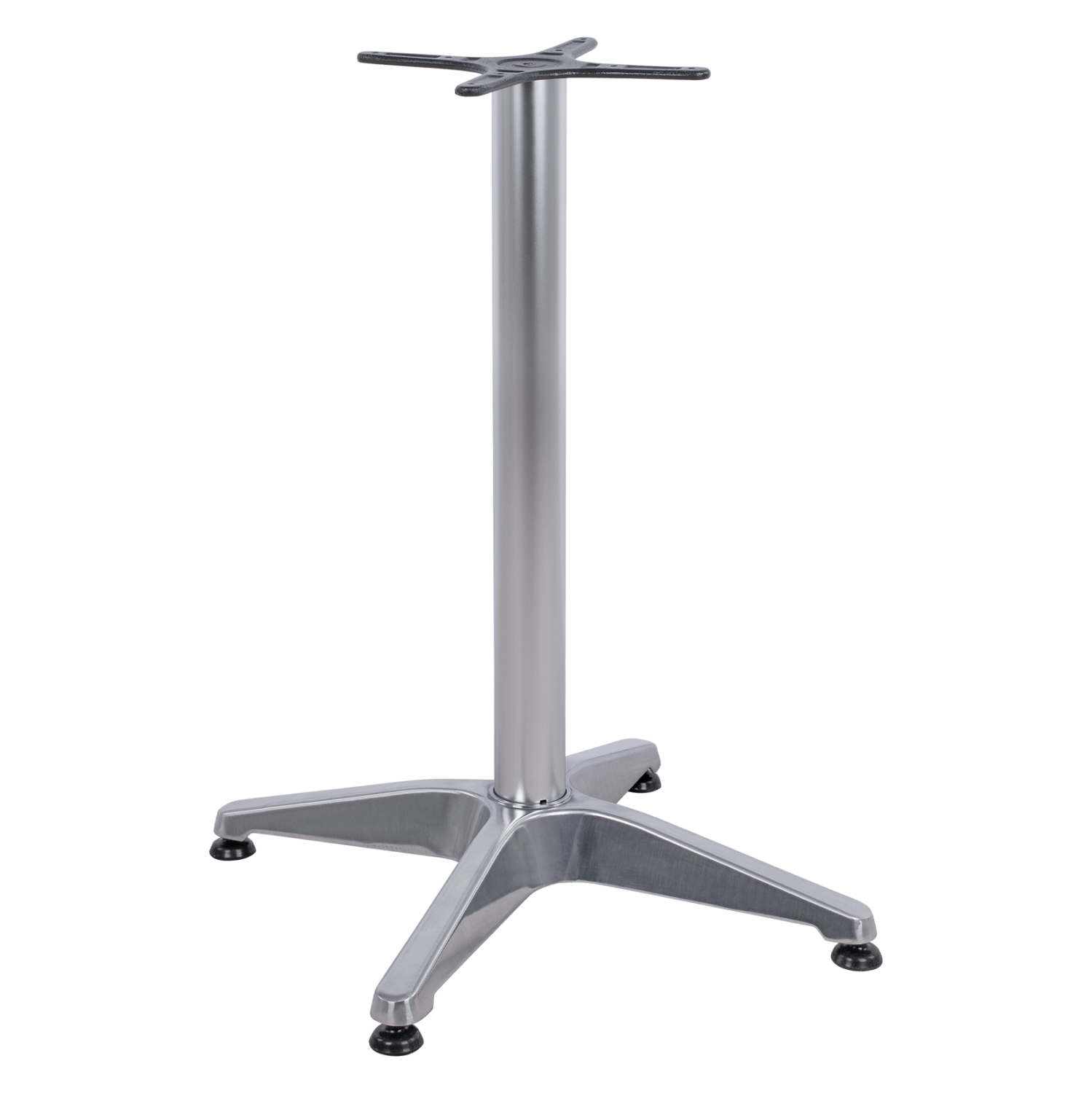 ΒΑΣΗ ΑΛΟΥΜΙΝΙΟΥ 4ΝΥΧΗ 58X58Χ68,5Υεκ. ΜΕ ΣΤΑΥΡΟ 28x28εκ. HM447 ΧΡΩΜΙΟΥ 1