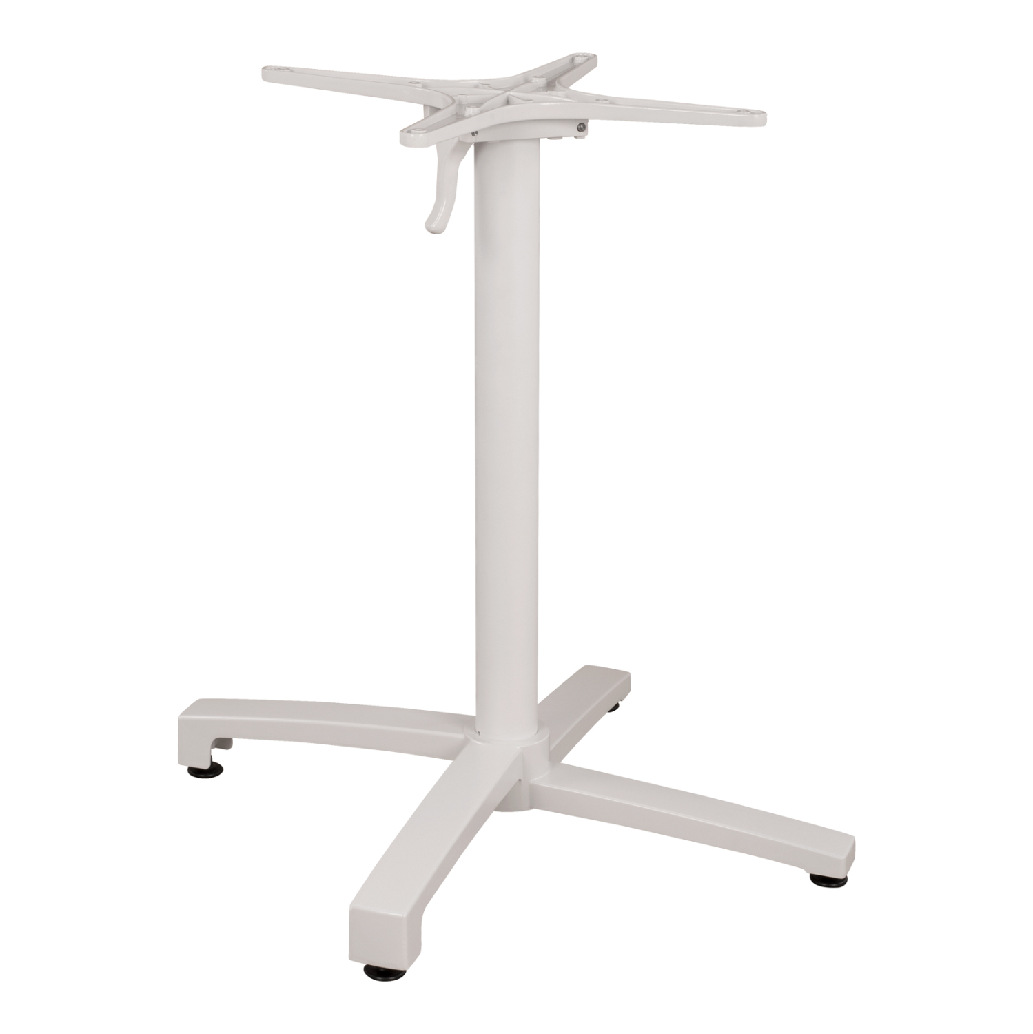 ΒΑΣΗ ΑΛΟΥΜΙΝΙΟΥ HM459.02 ΛΕΥΚΟ ΜΑΤ 69Χ69Χ73Υεκ. ΜΕ ΕΠΙΦΑΝΕΙΑ 48Χ48εκ. 3