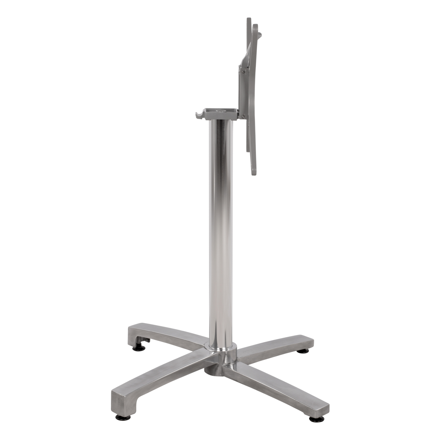 ΒΑΣΗ ΑΛΟΥΜΙΝΙΟΥ ΠΤΥΣΣΟΜΕΝΗ ΧΡΩΜΙΟΥ 69Χ69Χ73Υεκ. ΜΕ ΣΤΑΥΡΟ 48Χ48εκ.HM459.03 4