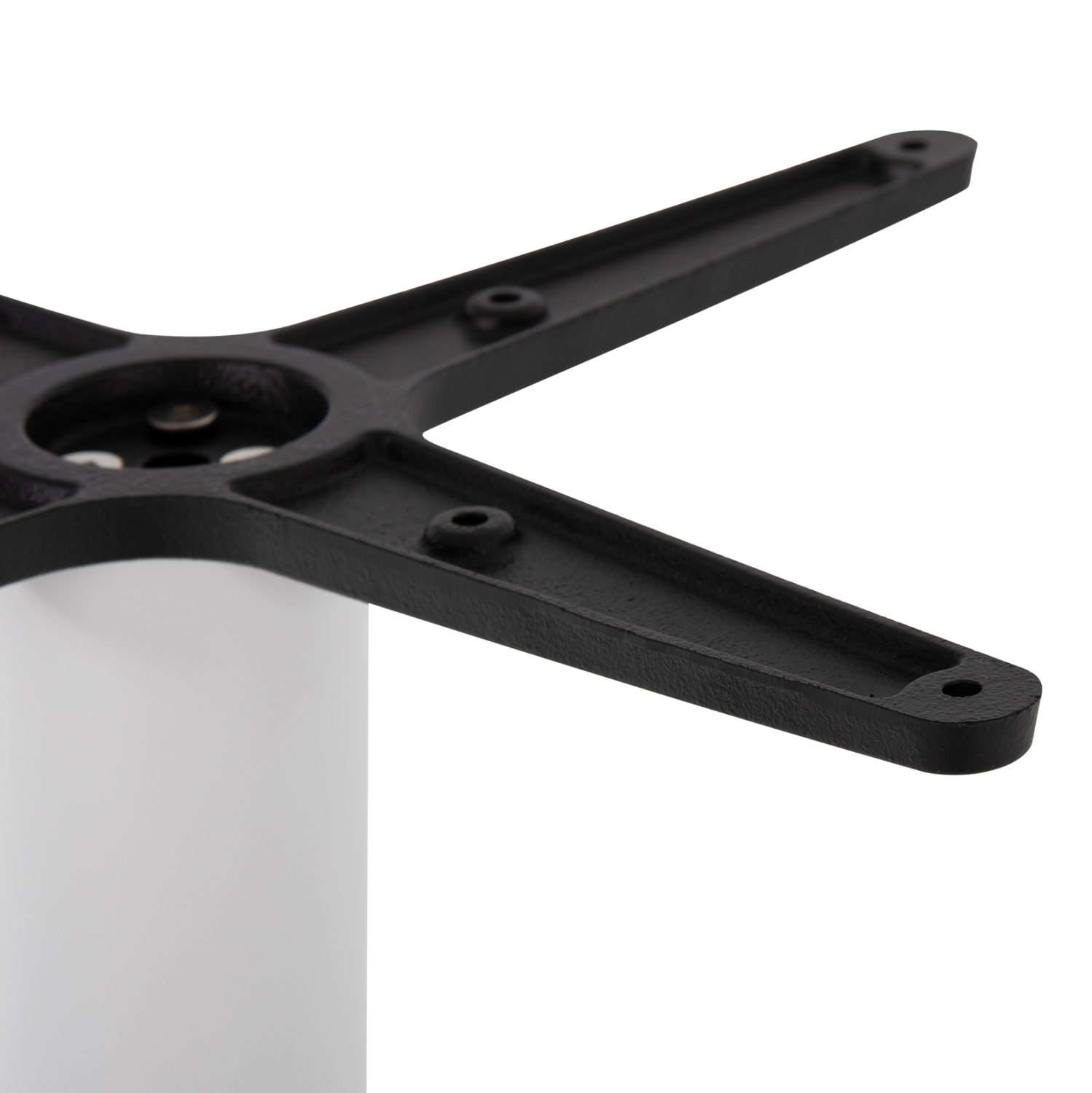 ΒΑΣΗ ΜΠΑΡ ΜΕΤΑΛΛΙΚΗ ΛΕΥΚΗ ΜΑΤ 46Χ46Χ108Yεκ. ΜΕ ΡΕΓΟΥΛΑΤΟΡΟΥΣ HM439.02 5